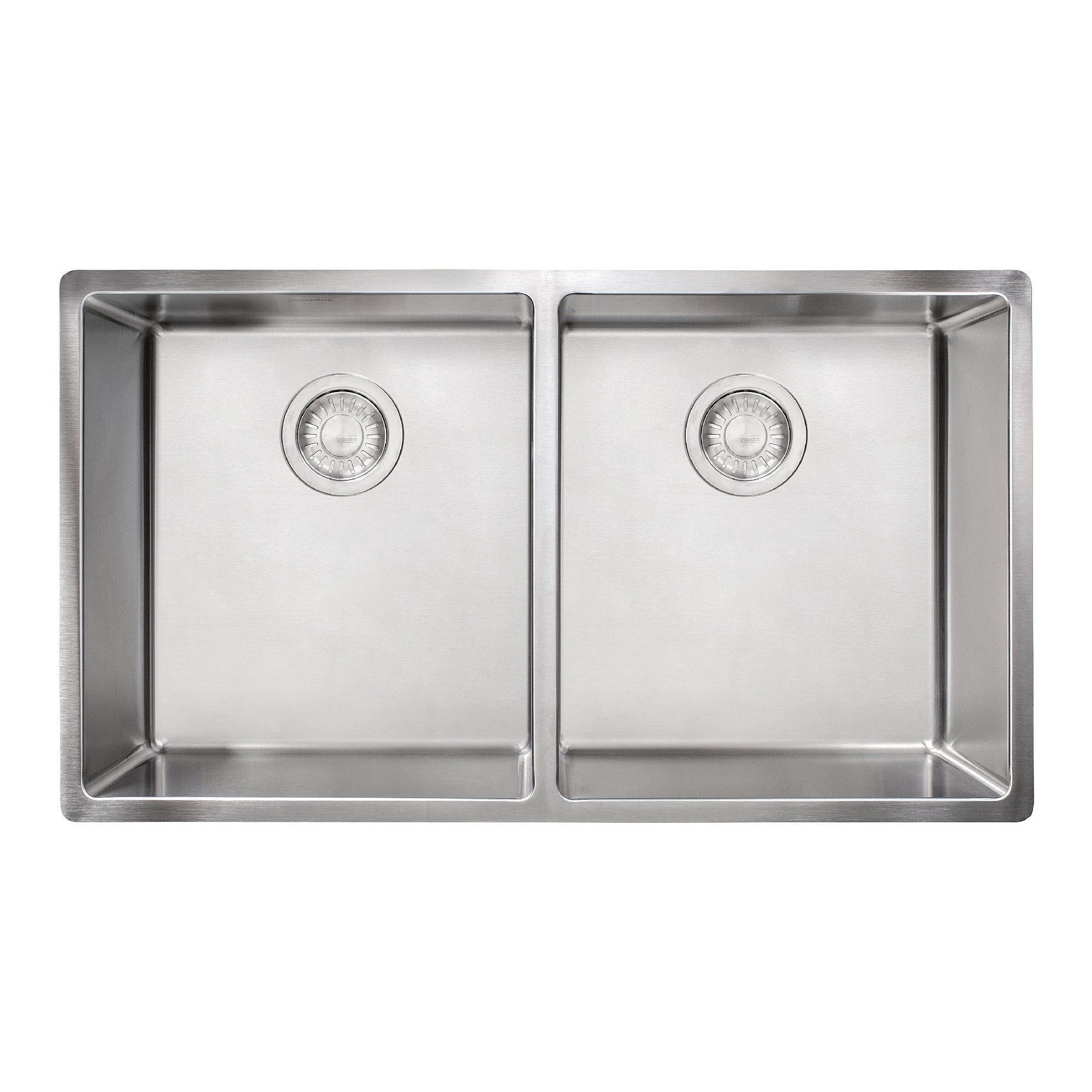 Franke Cube 31,5 pouces. x 17,7 pouces. 18 de la calibre en acier inoxydable Undermount Double Bow Bowl Kitchen Sink - Cux120-CA