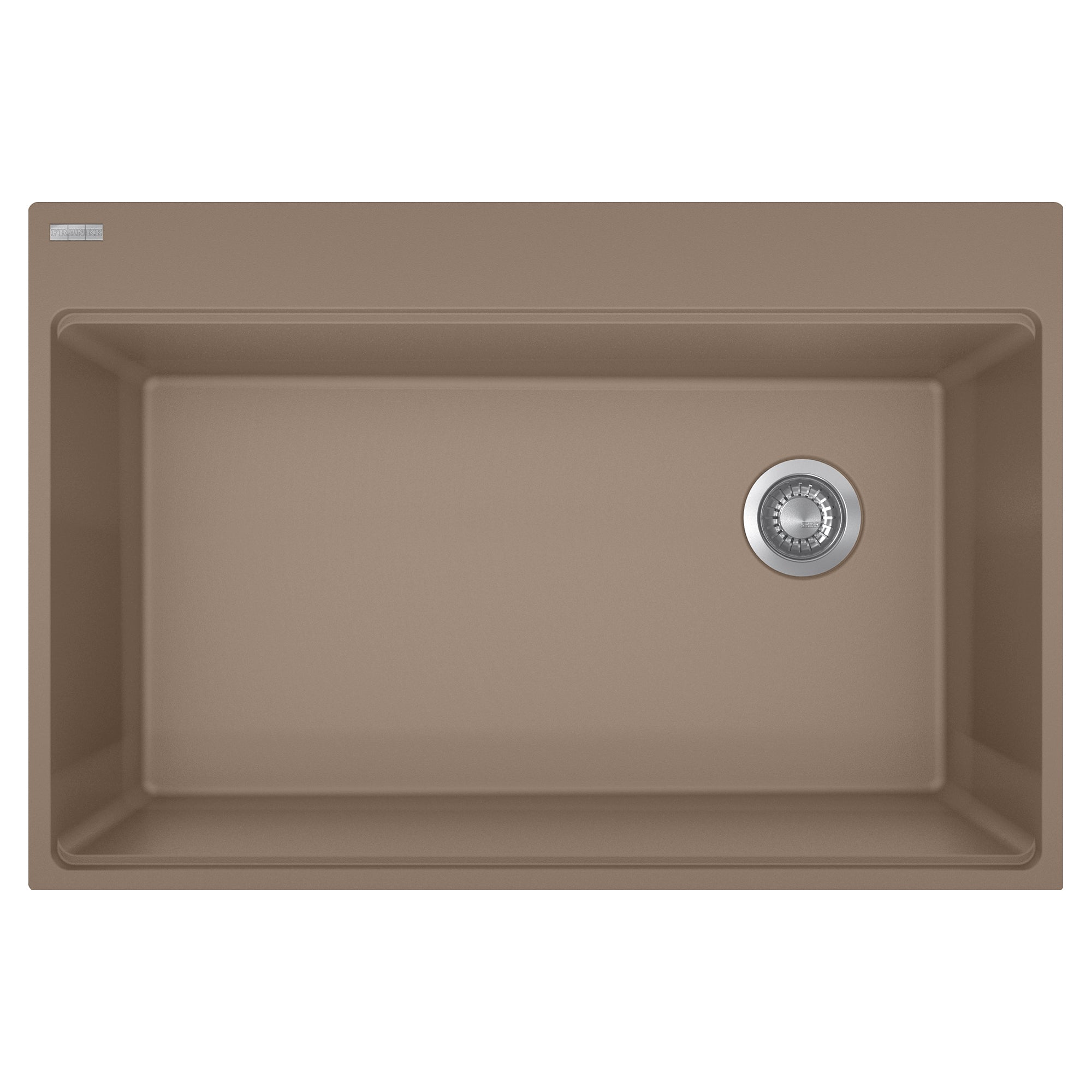 Franke Maris Topmount 33 pouces x 22 po Single Bowl Single Bowl en blanc polaire