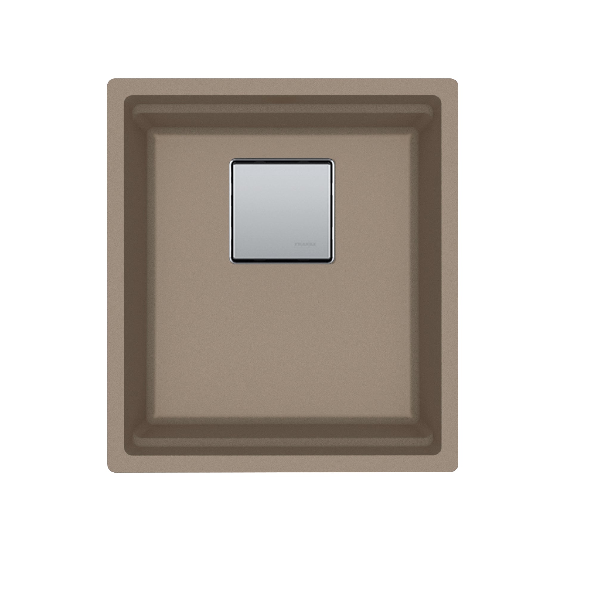 Franke Peak 32,0 pouces. x 18,8 pouces. Mocha Granite Undermount Single Bowl Kitchen évier - PKG110-31ES