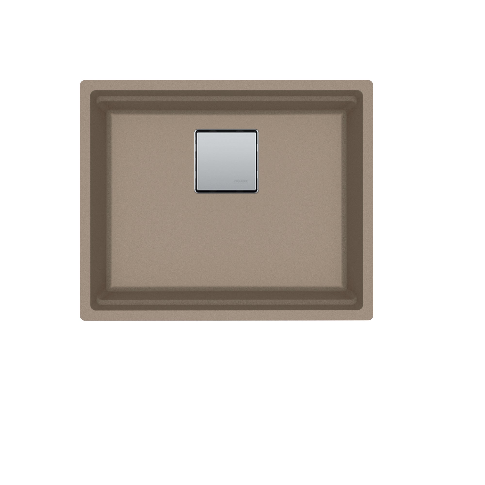 Franke Peak 32,0 pouces. x 18,8 pouces. Mocha Granite Undermount Single Bowl Kitchen évier - PKG110-31ES