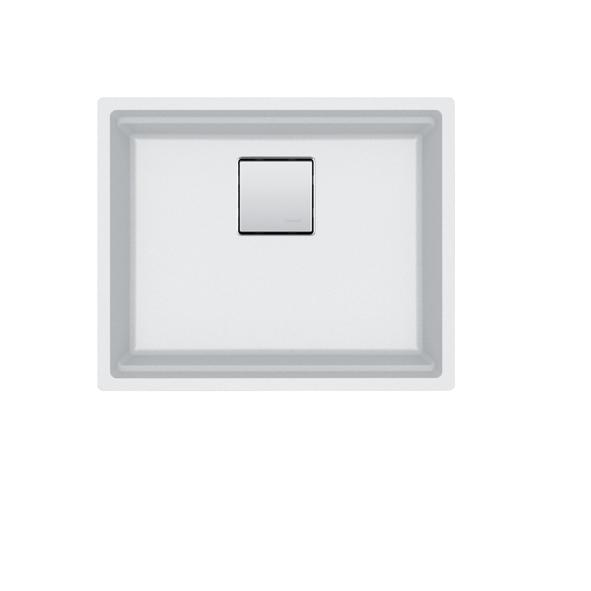 Franke Peak 32,0 pouces. x 18,8 pouces. Mocha Granite Undermount Single Bowl Kitchen évier - PKG110-31ES