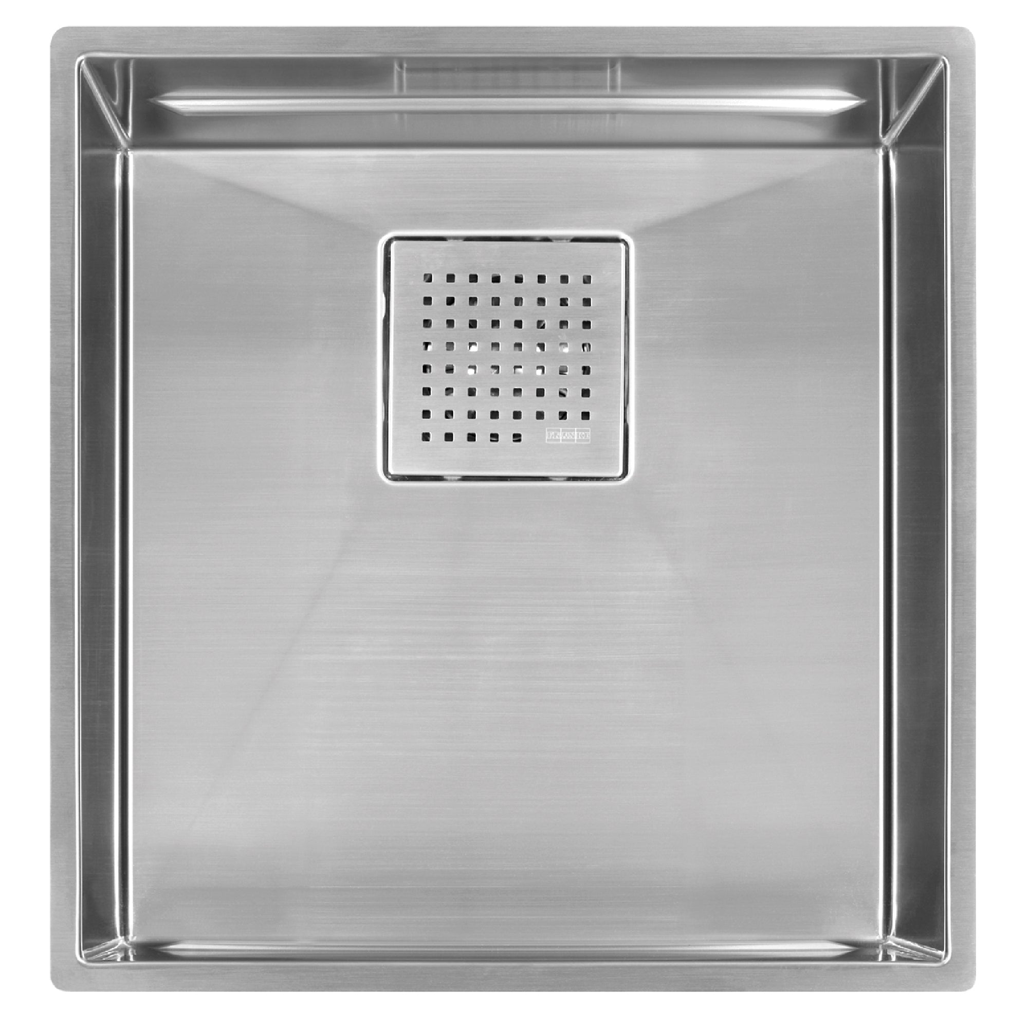 Franke Peak 17 pouces. x 18 pouces. 16 de la calibre en acier inoxydable Undermount Single Bowl Kitchen évier PKX11016-S
