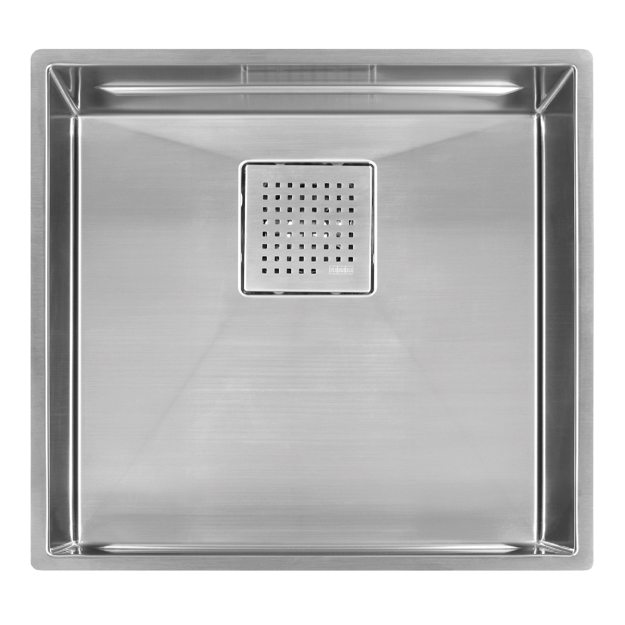 Franke Peak 19 pouces. x 18 pouces. 16 de la calibre en acier inoxydable Undermount Single Bowl Kitchen évier PKX11018-S