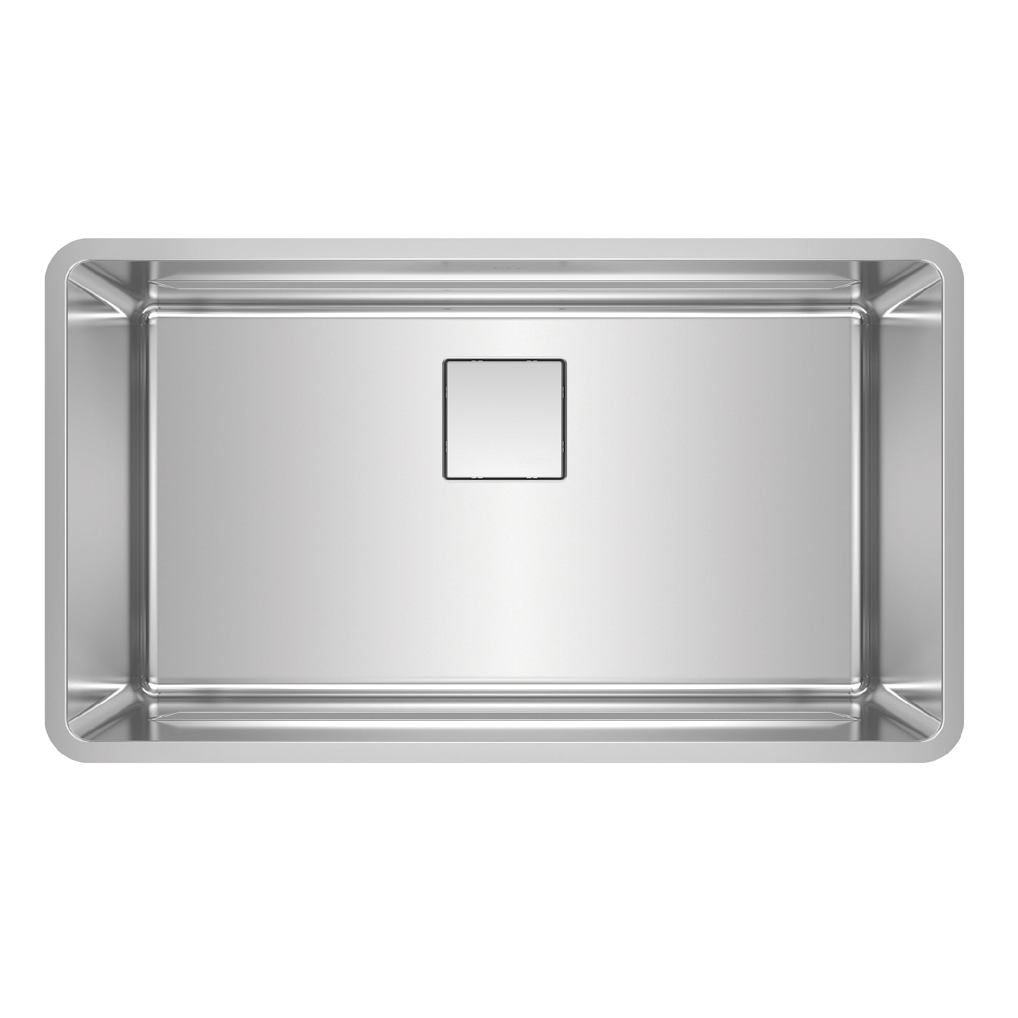 Franke Pescara 32,5 pouces. x 18,5 pouces. 18 de la calibre en acier inoxydable Undermount Single Bowl Kitchen évier - PTX110-31