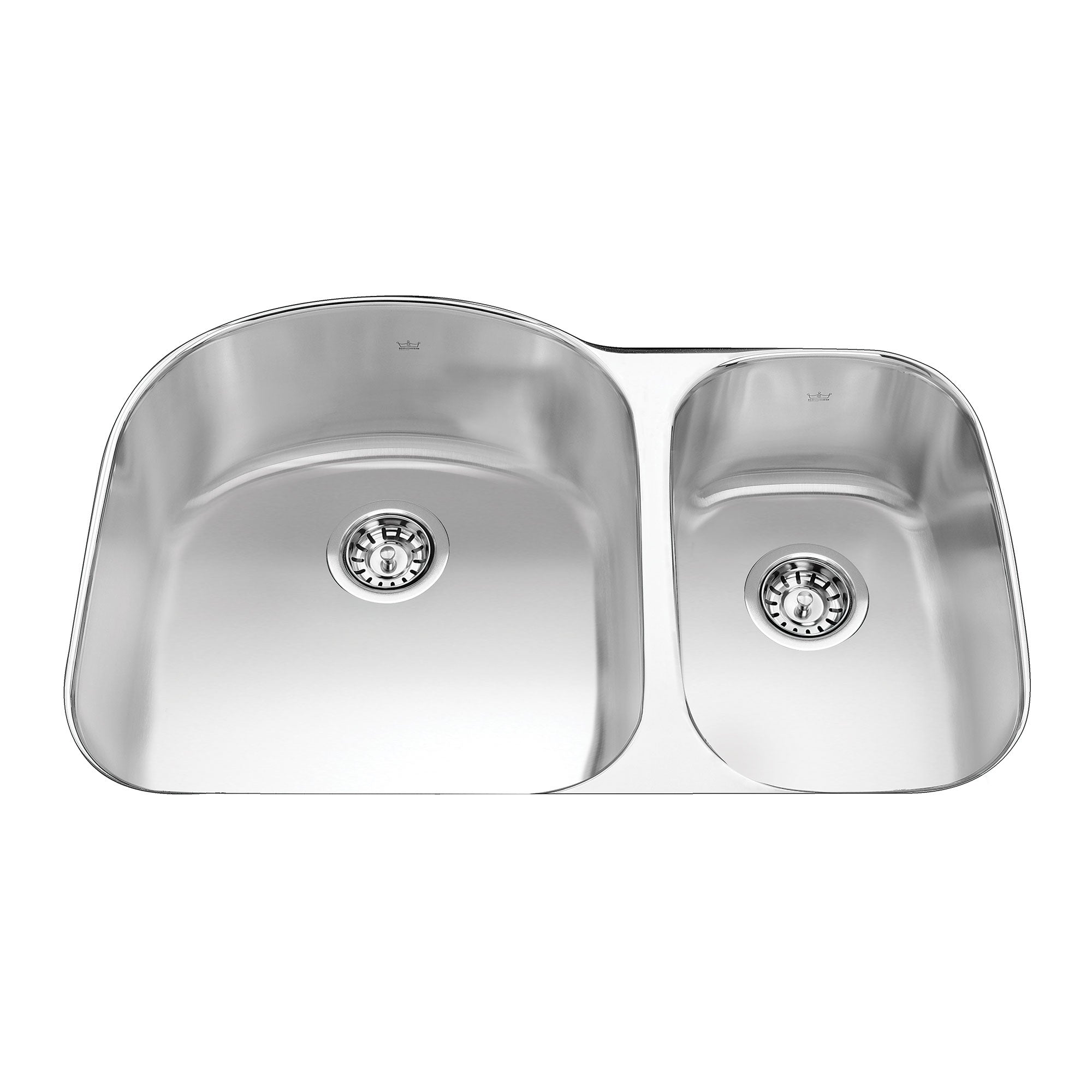 Steel Queen 31.5-inch LR x 20.6-inch FB Double Bowl Undermount Stainless Steel Kitchen Sink