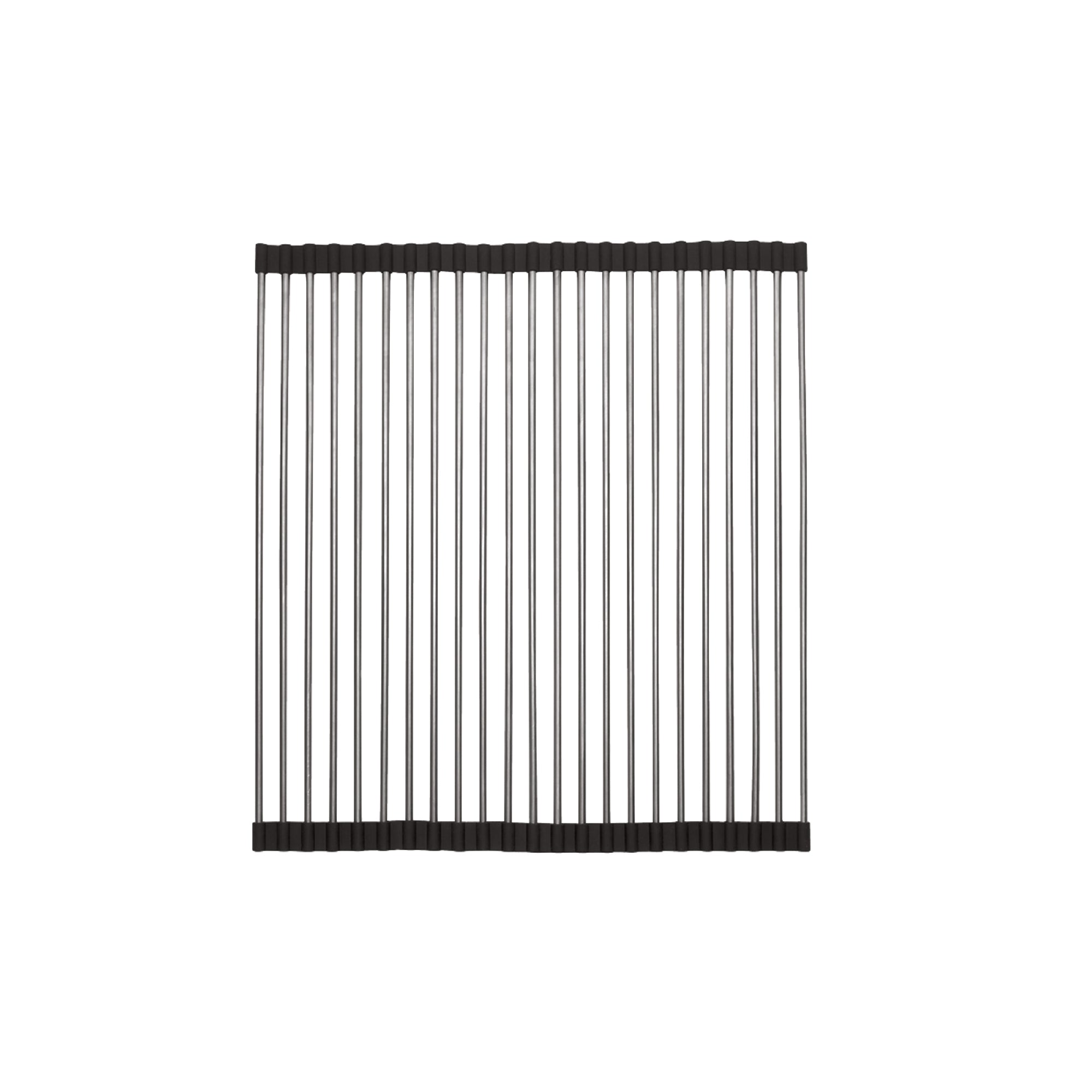 Tapis à rouler multi-usages en acier inoxydable au-dessus de l'évier 17,25 pouces x 14,375 pouces, RM55S