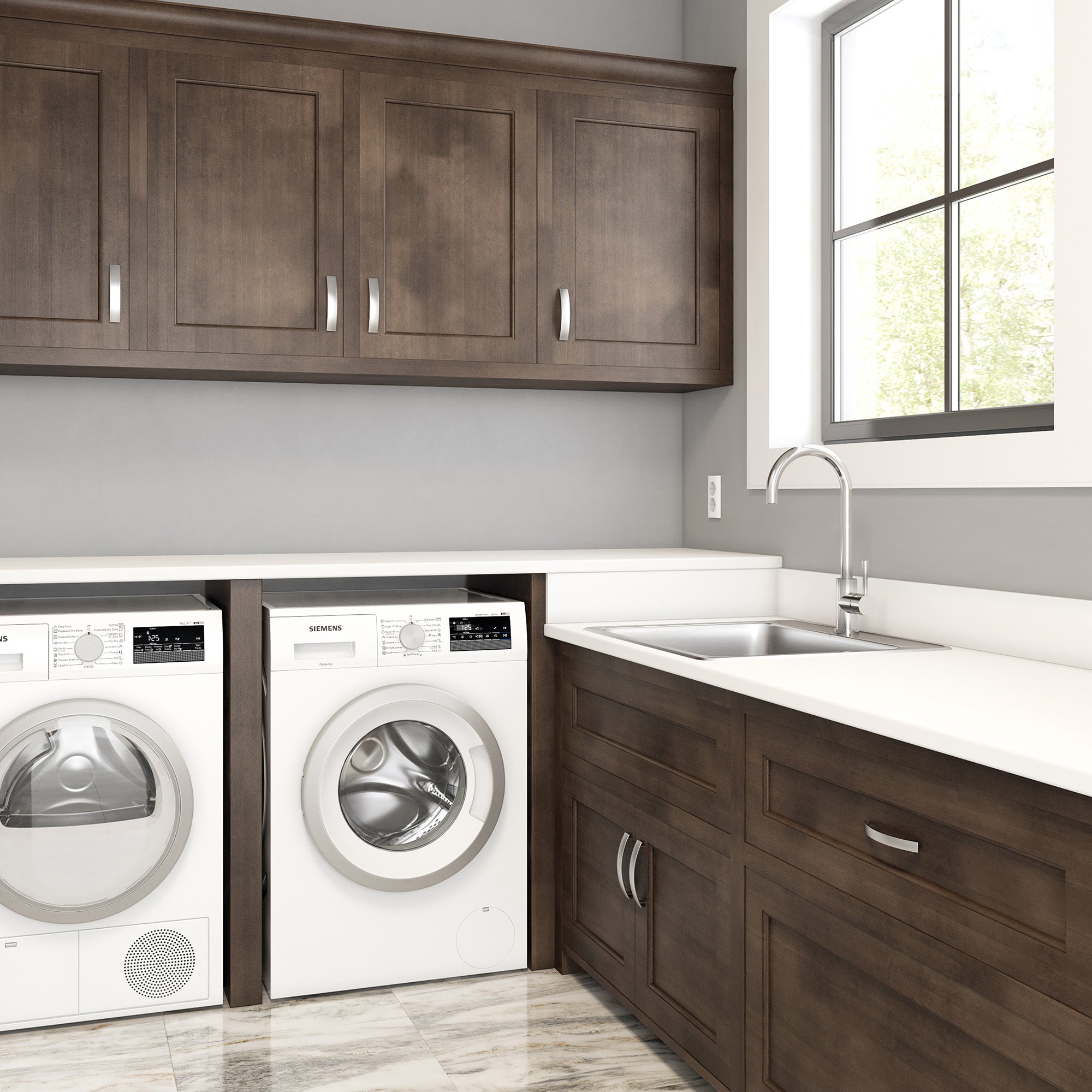 Évier en inox 1 cuvette Kindred