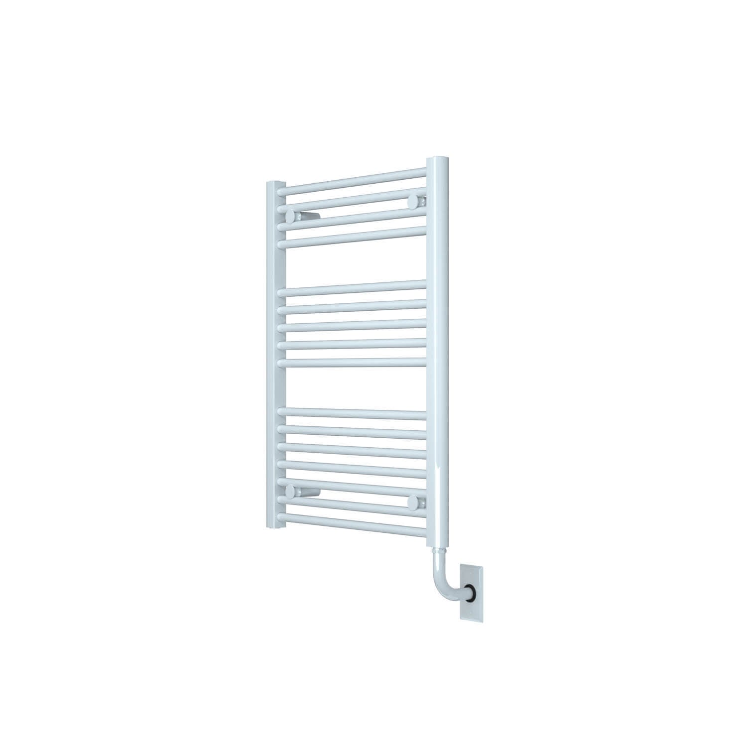 Chauffe-serviettes électrique câblé Savoy 23,5" x 31" - Blanc brillant