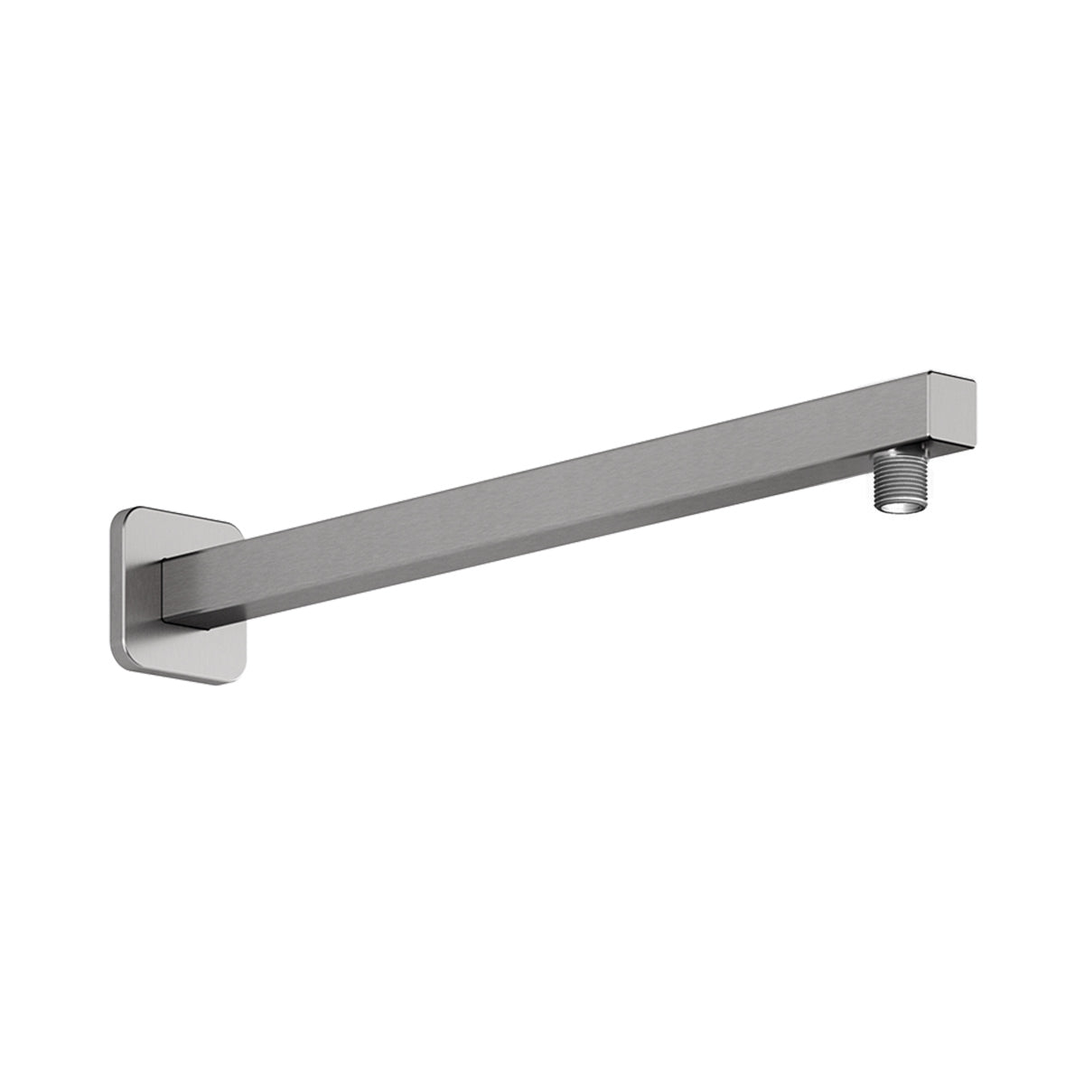 Bras de Fixation Mural Carré 16'' 90 Degré Nickel Pur PVS
