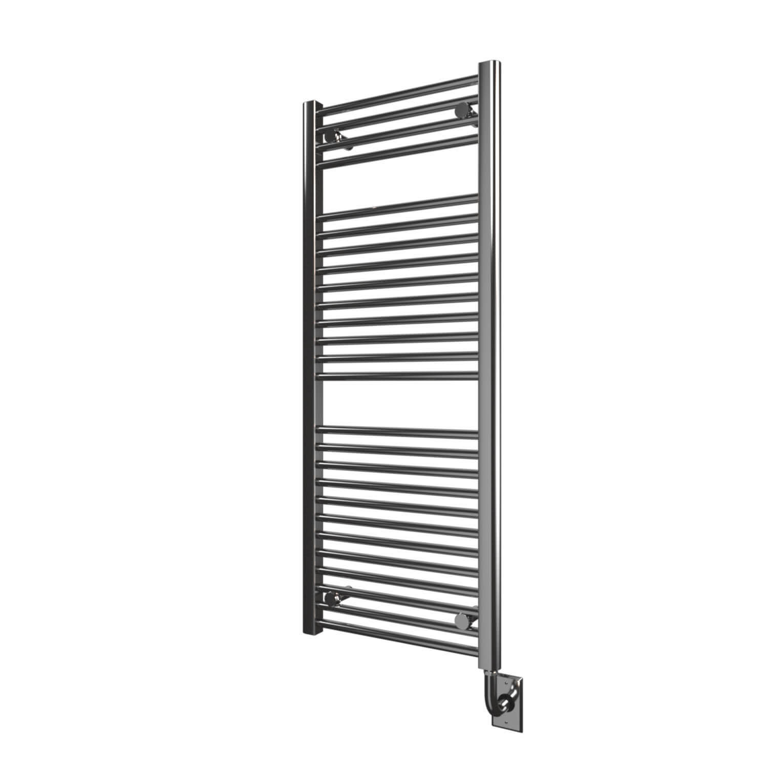 Chauffe-serviettes électrique câblé Savoy 19" x 47,5" - Chrome