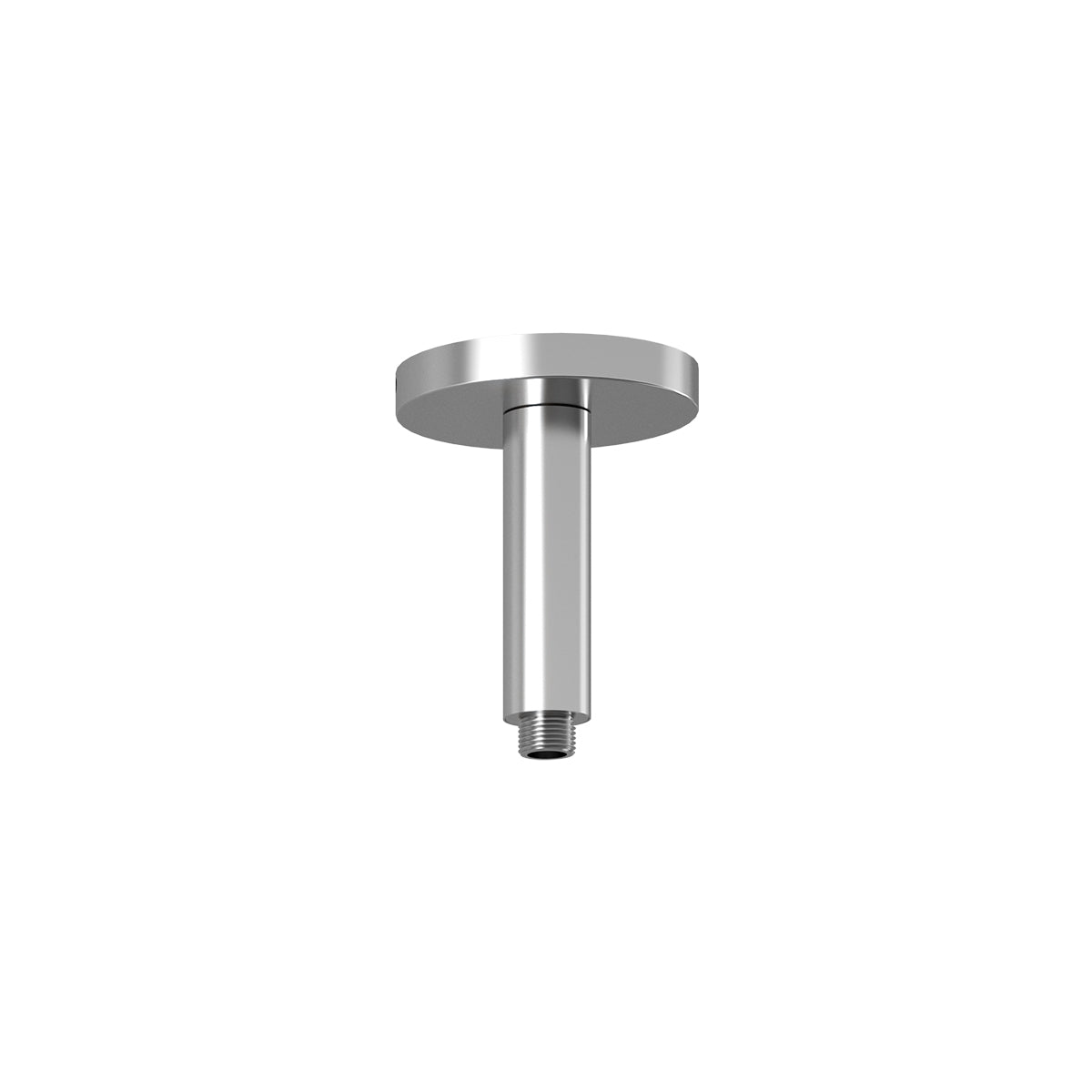 PREMIA Bras de Fixation au Plafond Rond (ø110mm) 6'' avec Garniture Chrome