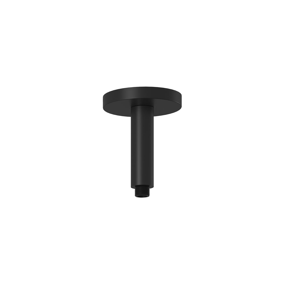 PREMIA Bras de Fixation au Plafond Rond (ø110mm) 6'' avec Garniture Ronde Mat