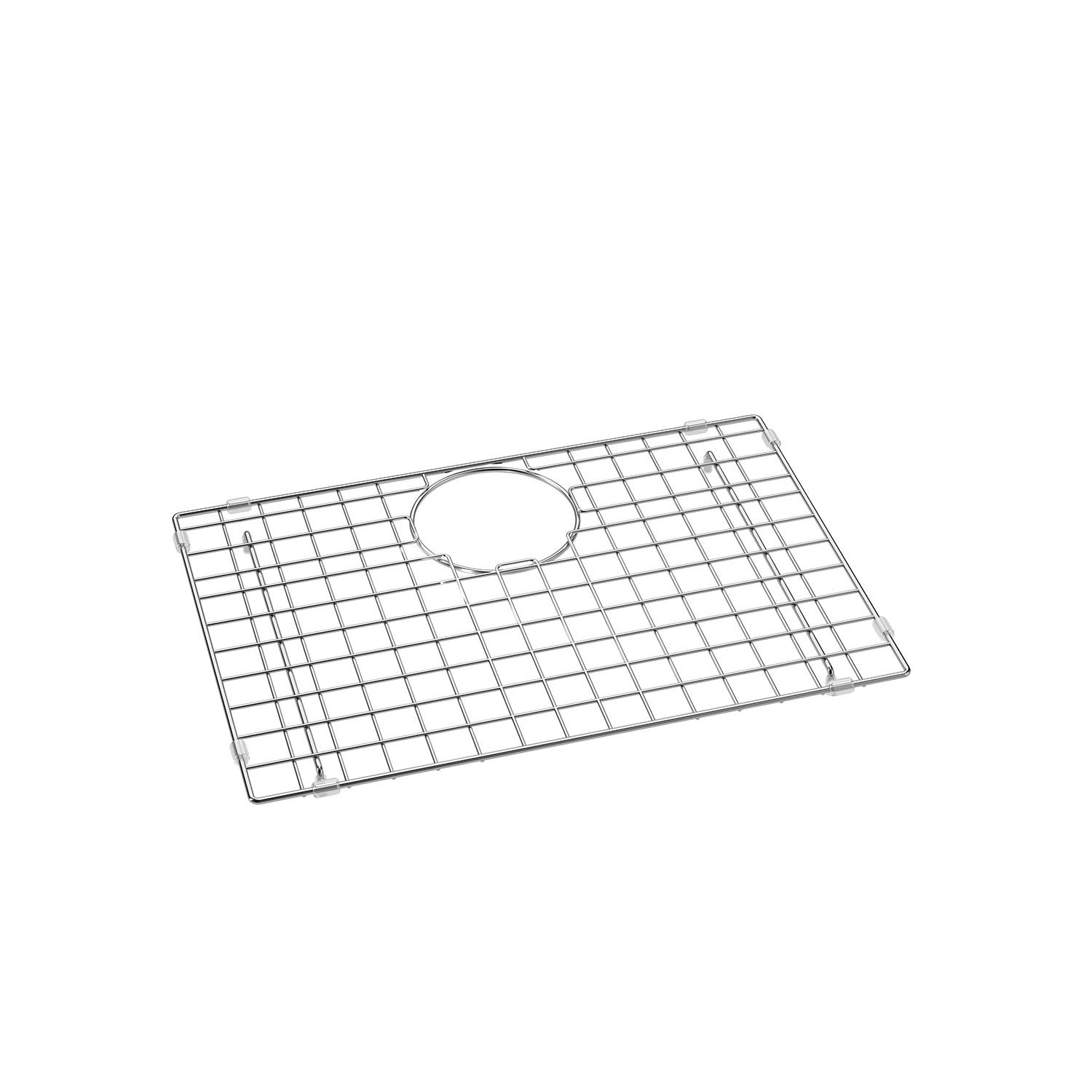 Grille de Fond en Acier Inoxydable pour Évier 25'' Chrome