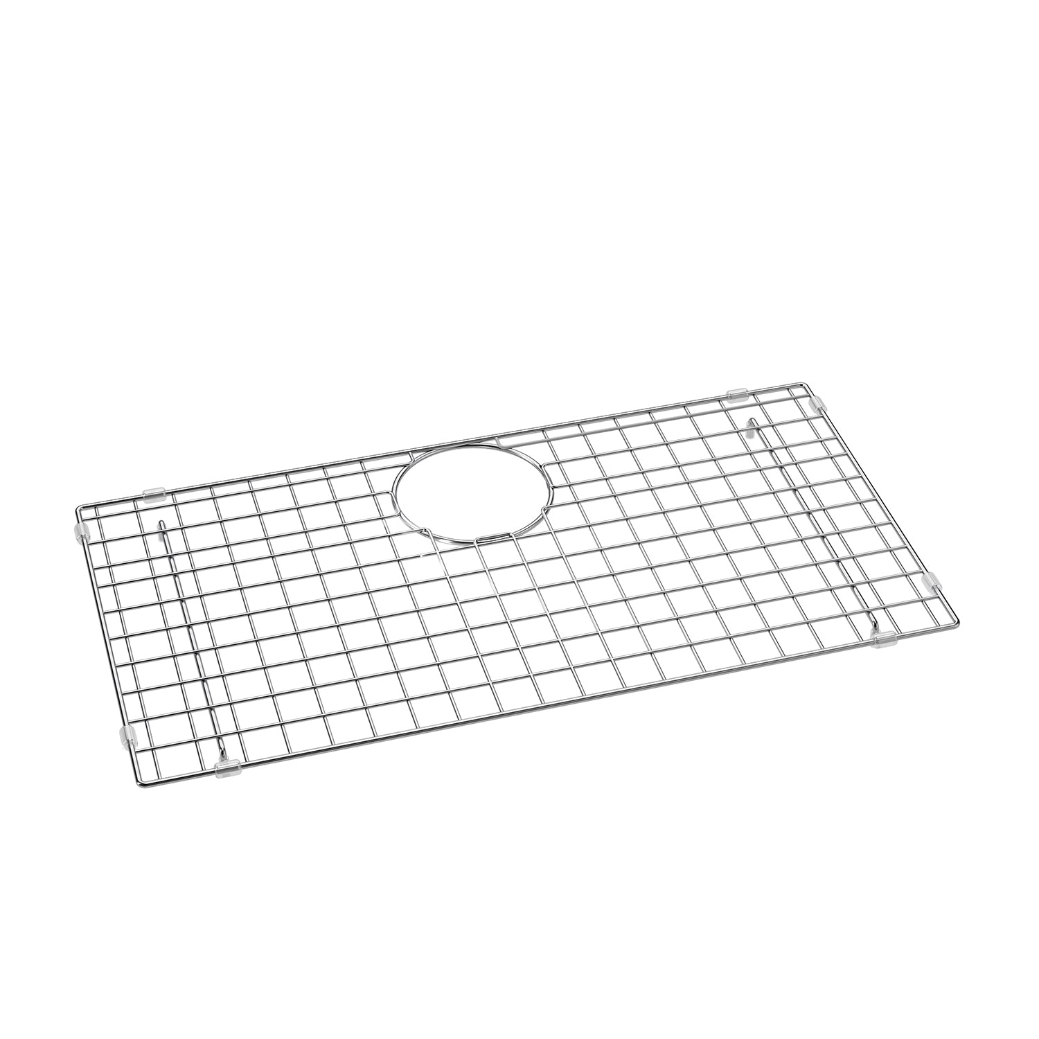 Grille de Fond en Acier Inoxydable pour Évier 31'' Simple Chrome