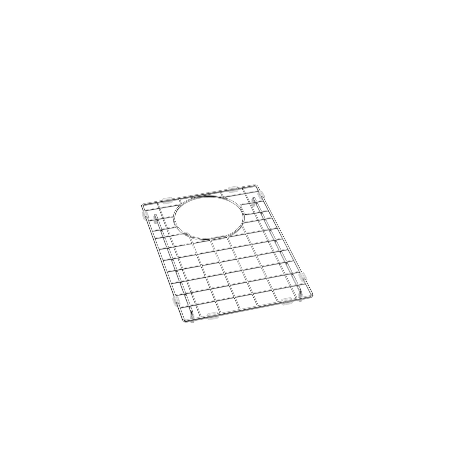 Grille de Fond en Acier Inoxydable pour Évier 33'' Double 70/30 - Petite Grille - Chrome