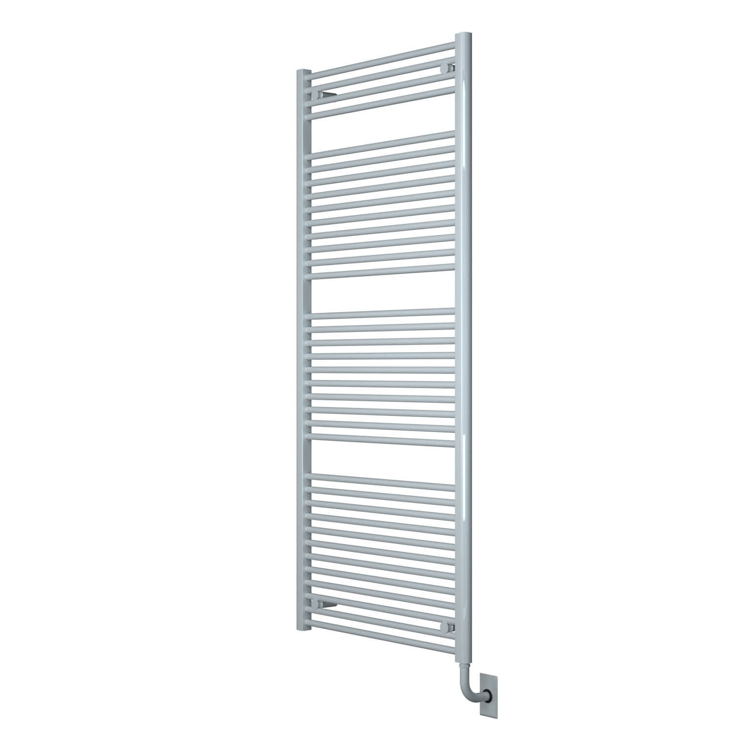 Chauffe-serviettes électrique câblé Savoy 29,5" x 66,5" - Blanc brillant
