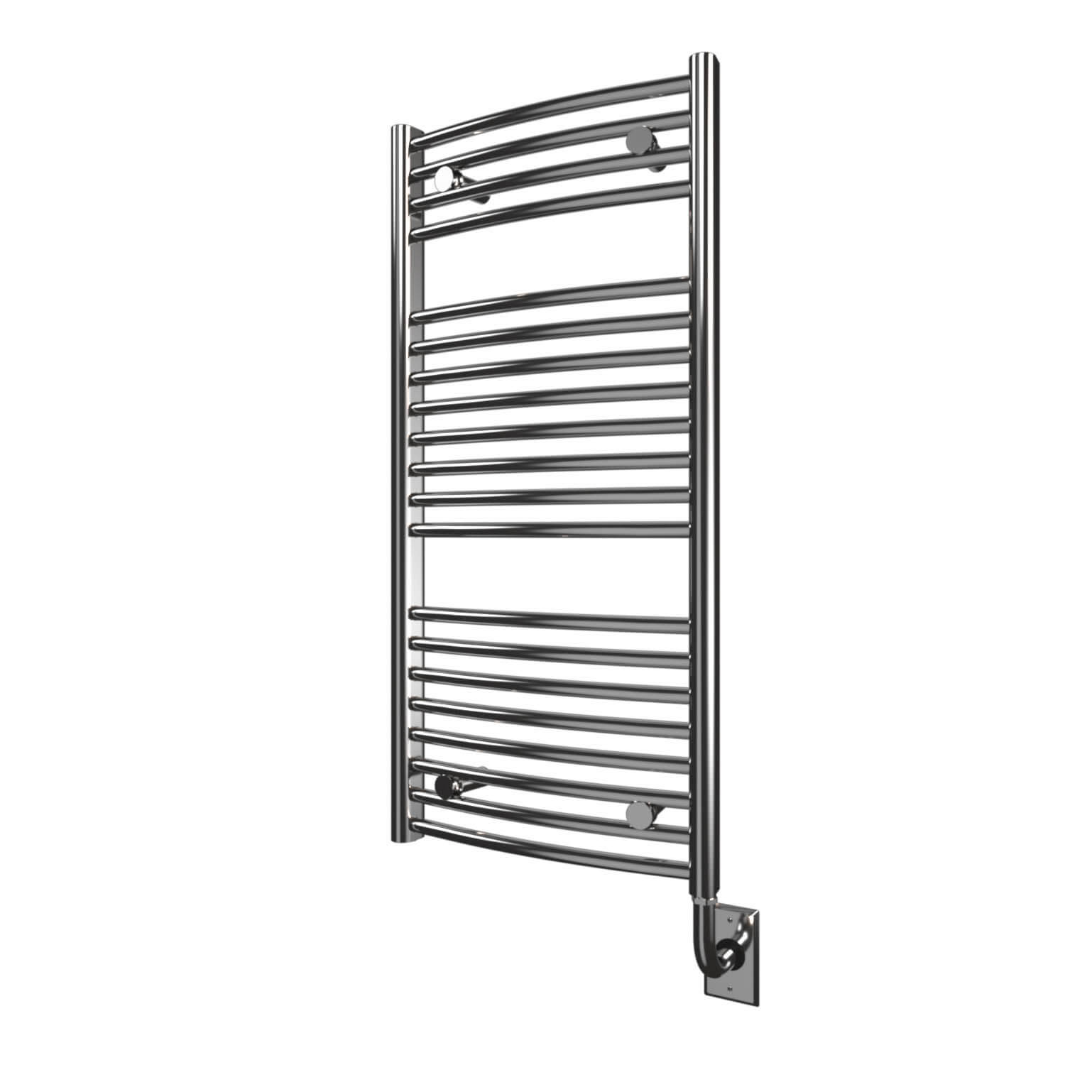 Chauffe-serviettes électrique Blenheim câblé 17,5" x 37" - Chrome