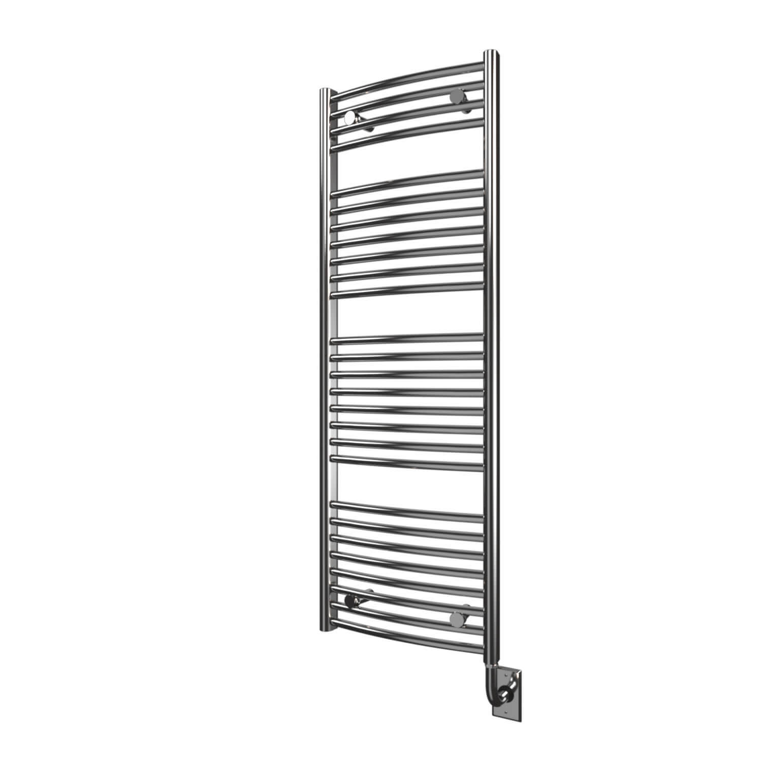 Chauffe-serviettes électrique Blenheim câblé 17,5" x 51" - Chrome