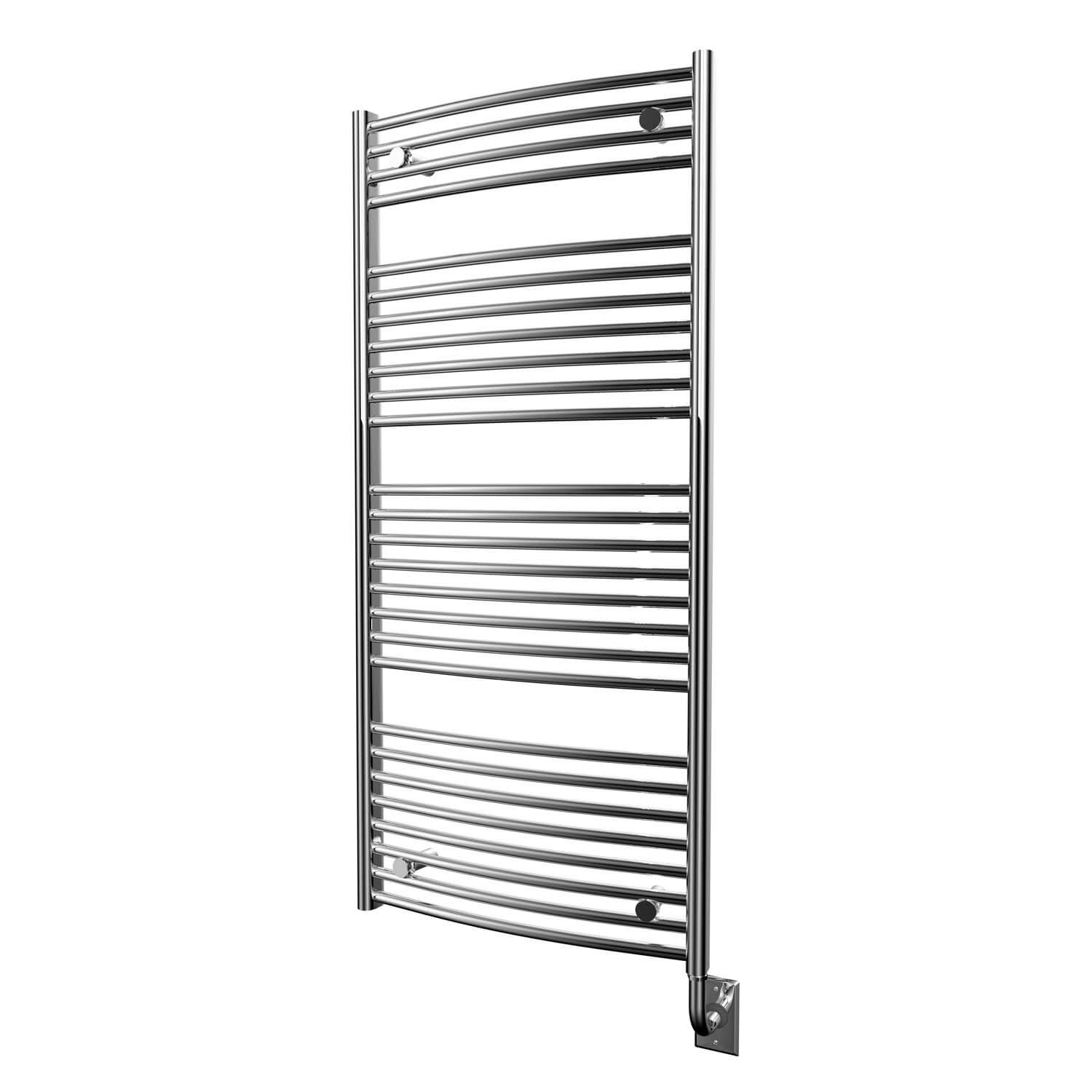 Chauffe-serviettes électrique Blenheim câblé 23,5" x 51" - Chrome