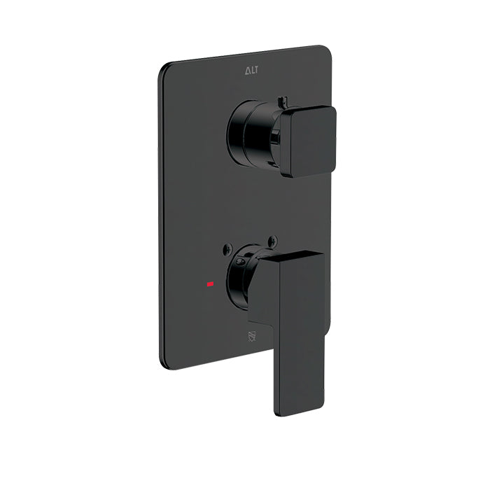 Garniture Riga pour valve à pression équilibrée avec déviateur à 3 voies – jets non partagés