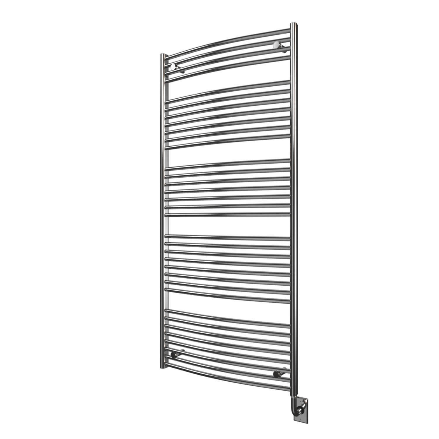 Chauffe-serviettes électrique Blenheim câblé 29,5" x 64,5" - Chrome