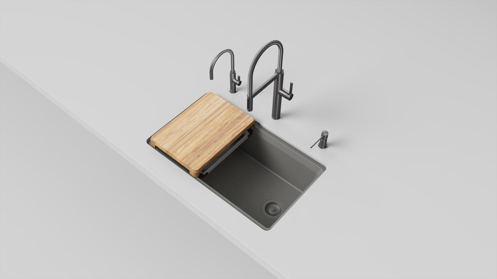 Inteos 33 kitchen sink