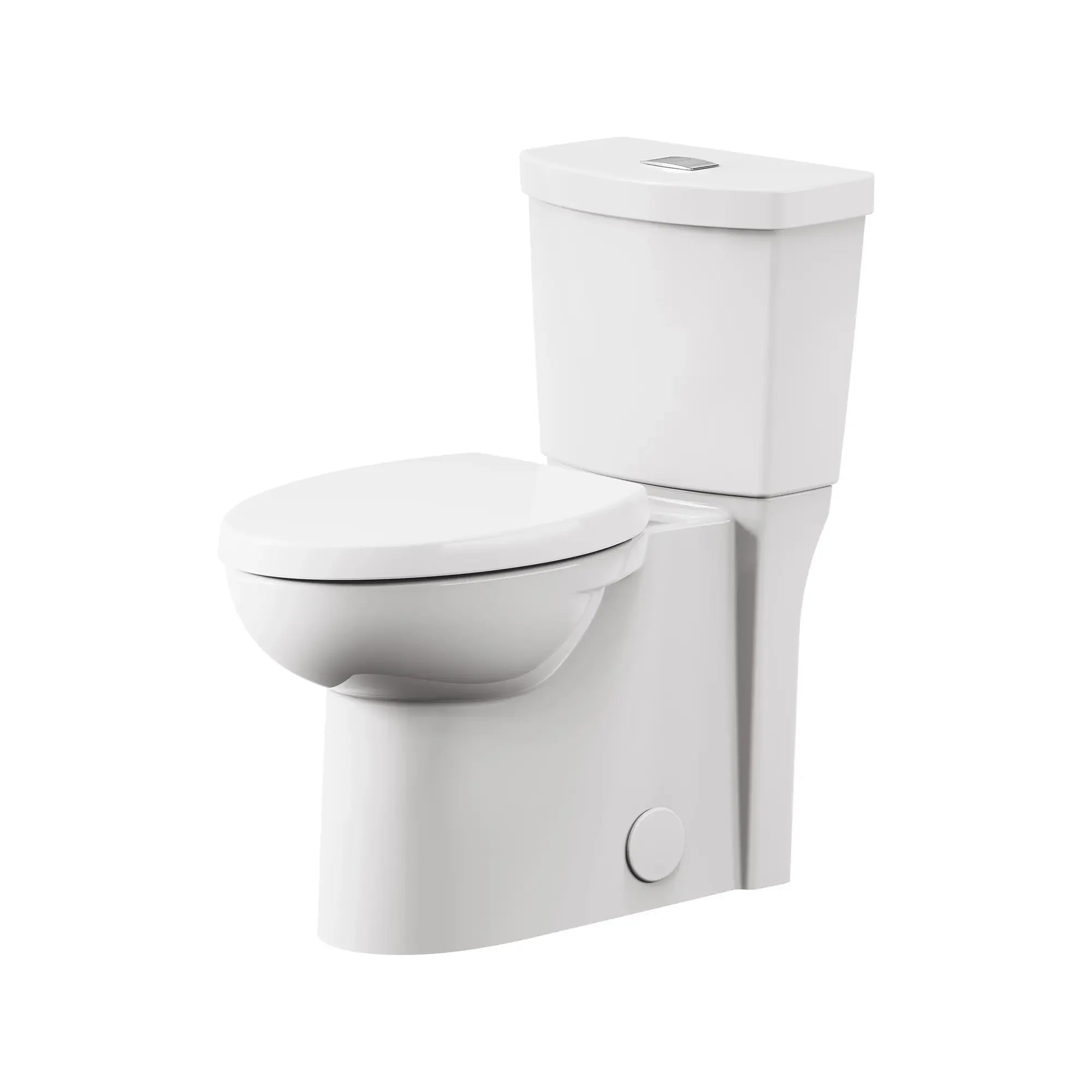 Toilette Studio® à jupe, 2 pièces, chasse double 4,8 Lpc/1,28 gpc et 3,8 Lpc/1,0 gpc, à cuvette allongée à hauteur de chaise avec siège