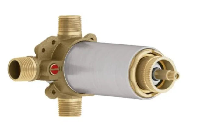 1/2" Type T/P AQUATONIK™ Coaxial Valve and Integrated 2-Way Selector with Protective Cover in Pure Nickel ABS PVS