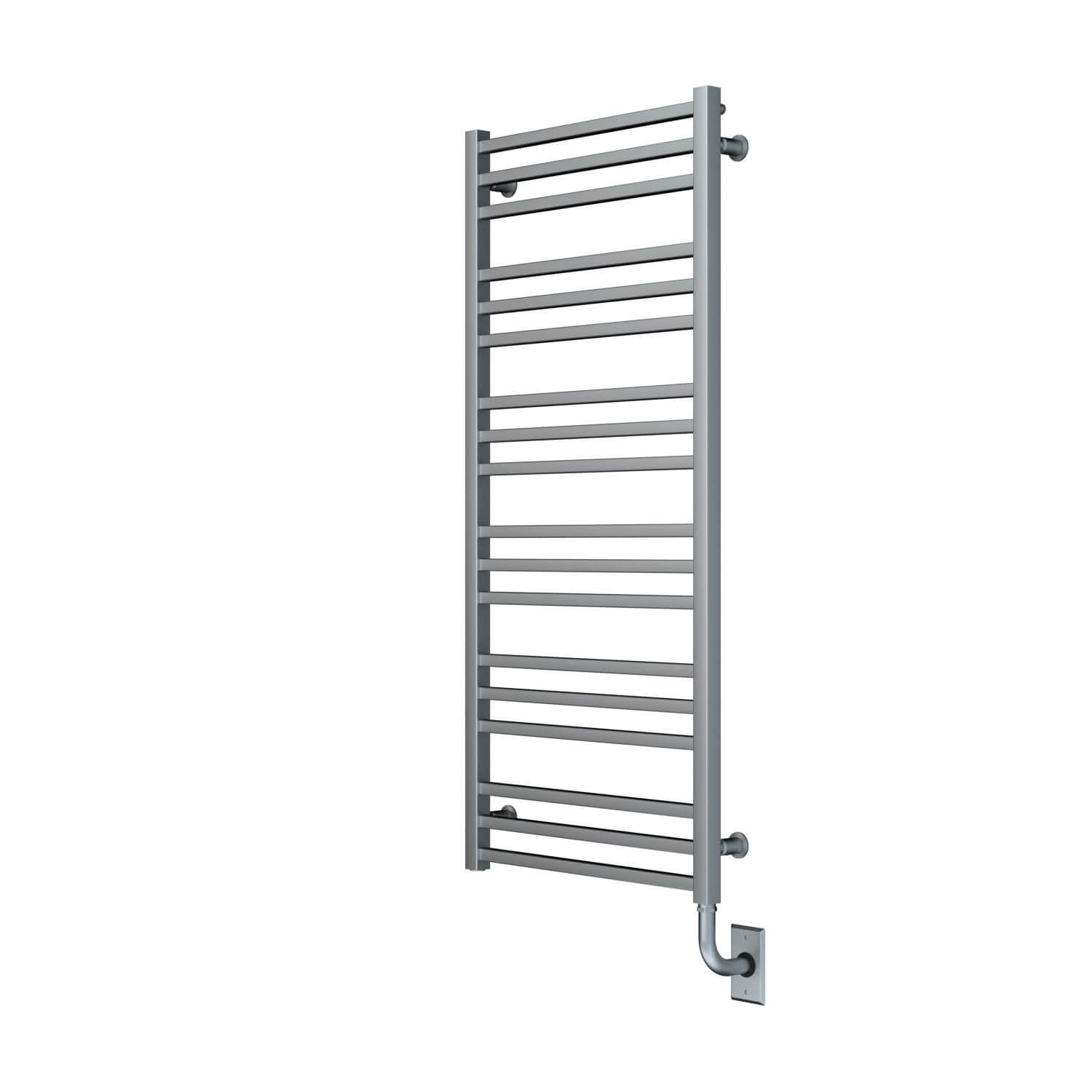 Chauffe-serviettes électrique Avento 23,5" x 47,5" - Nickel brossé