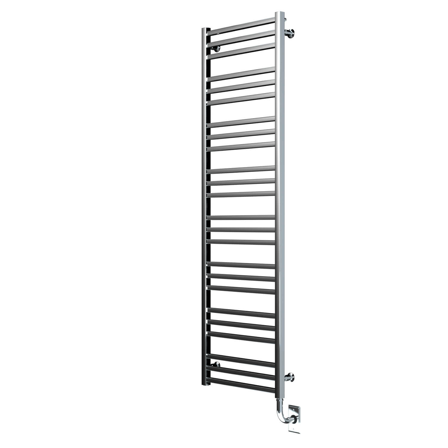 Chauffe-serviettes électrique Avento 19,5" x 64" - Chrome