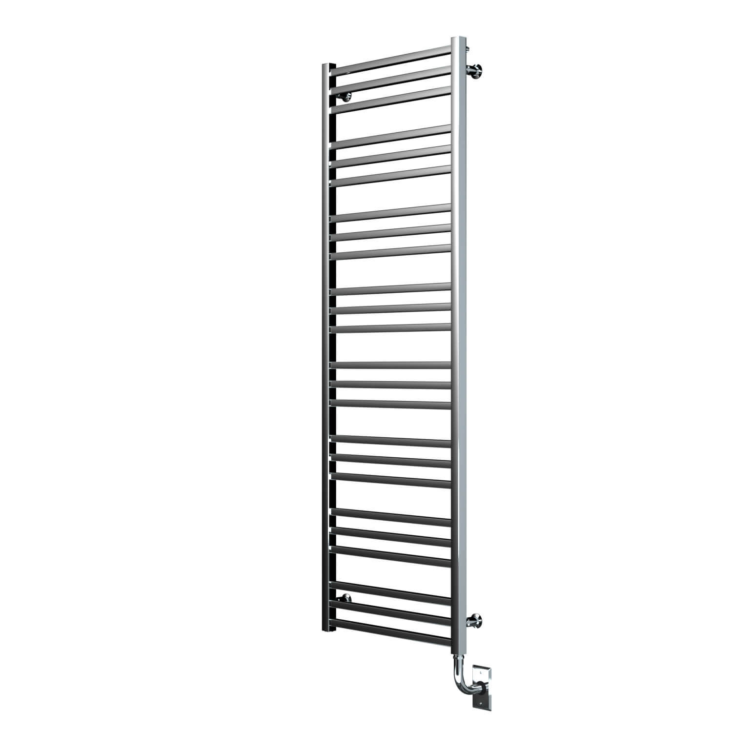Chauffe-serviettes électrique Avento 23,5" x 64" - Chrome