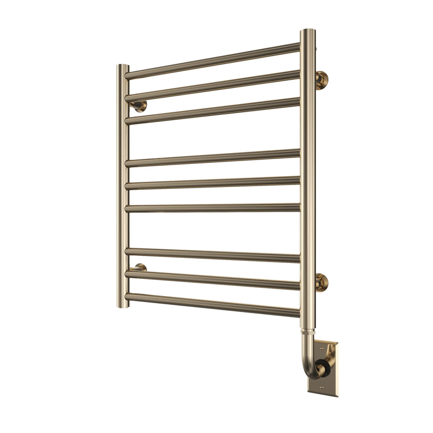Chauffe-serviettes électrique câblé Sorano 19,5" x 23" - Nickel poli