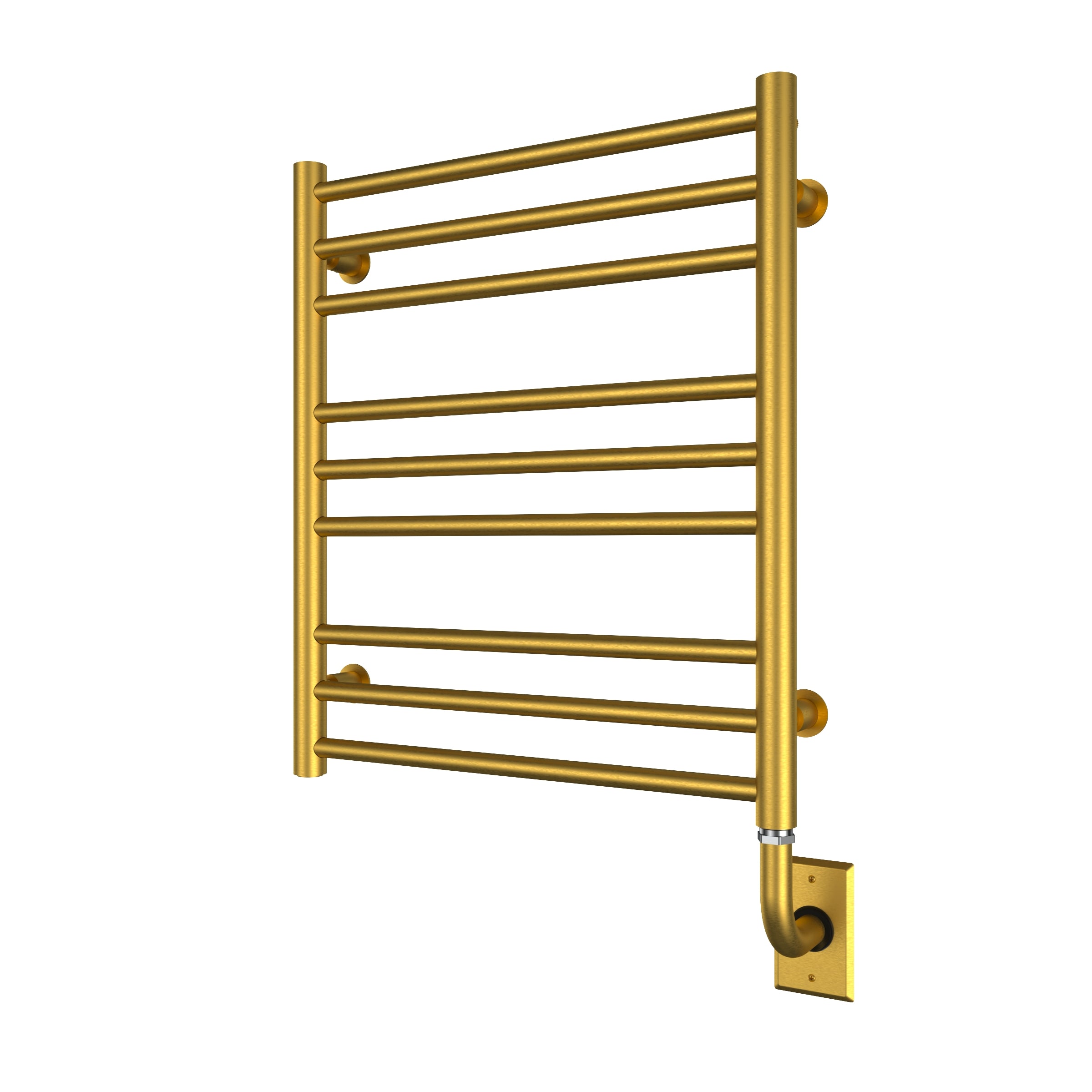 Chauffe-serviettes électrique câblé Sorano 19,5" x 23" - PVD or brossé