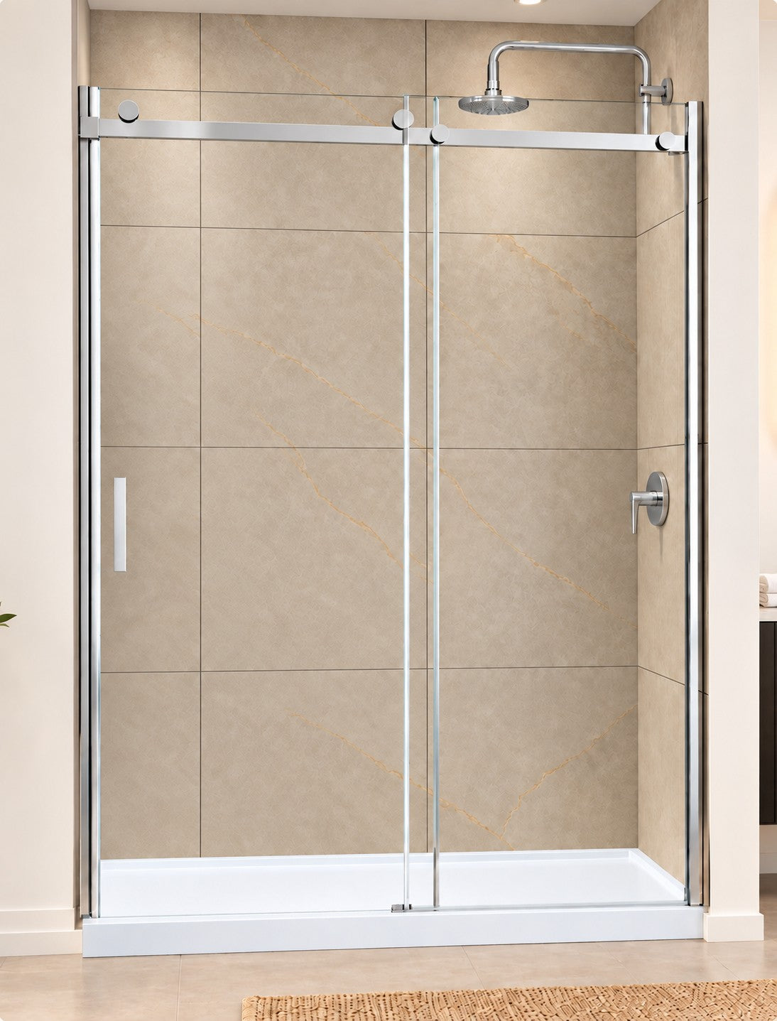 Porte de douche et base  FLEURCO/AKTUELL