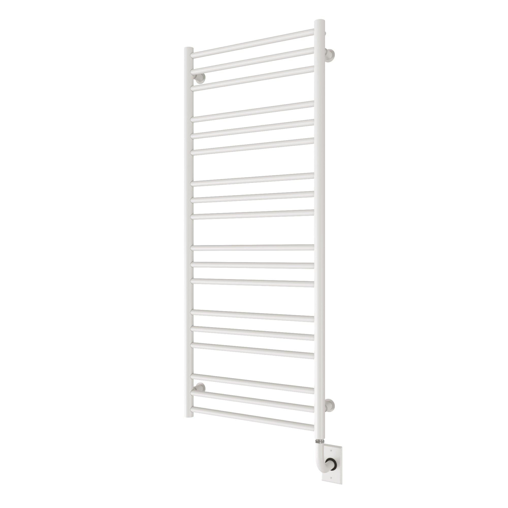Chauffe-serviettes électrique câblé Sorano 19,5" x 47,5" - Blanc mat