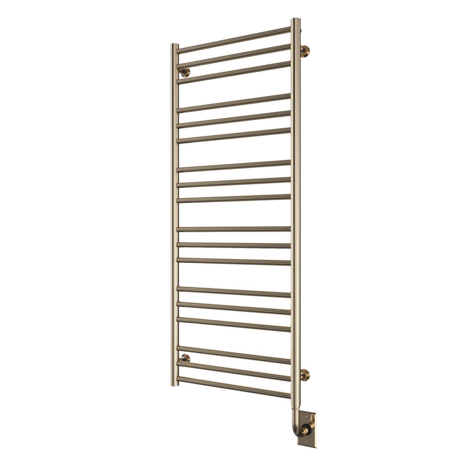 Chauffe-serviettes électrique câblé Sorano 19,5" x 47,5" - Nickel poli
