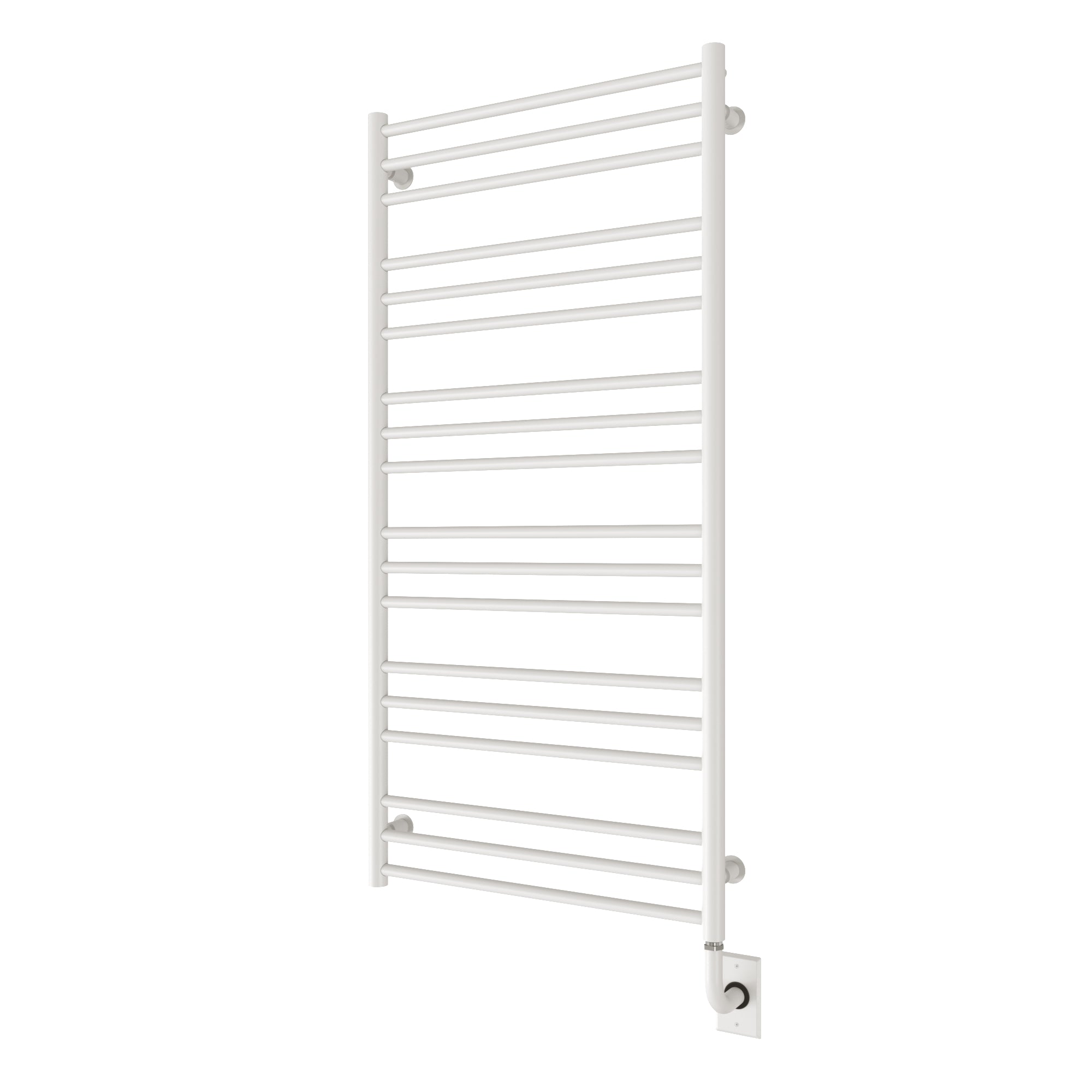 Chauffe-serviettes électrique câblé Sorano 23,5" x 47,5" - Blanc mat