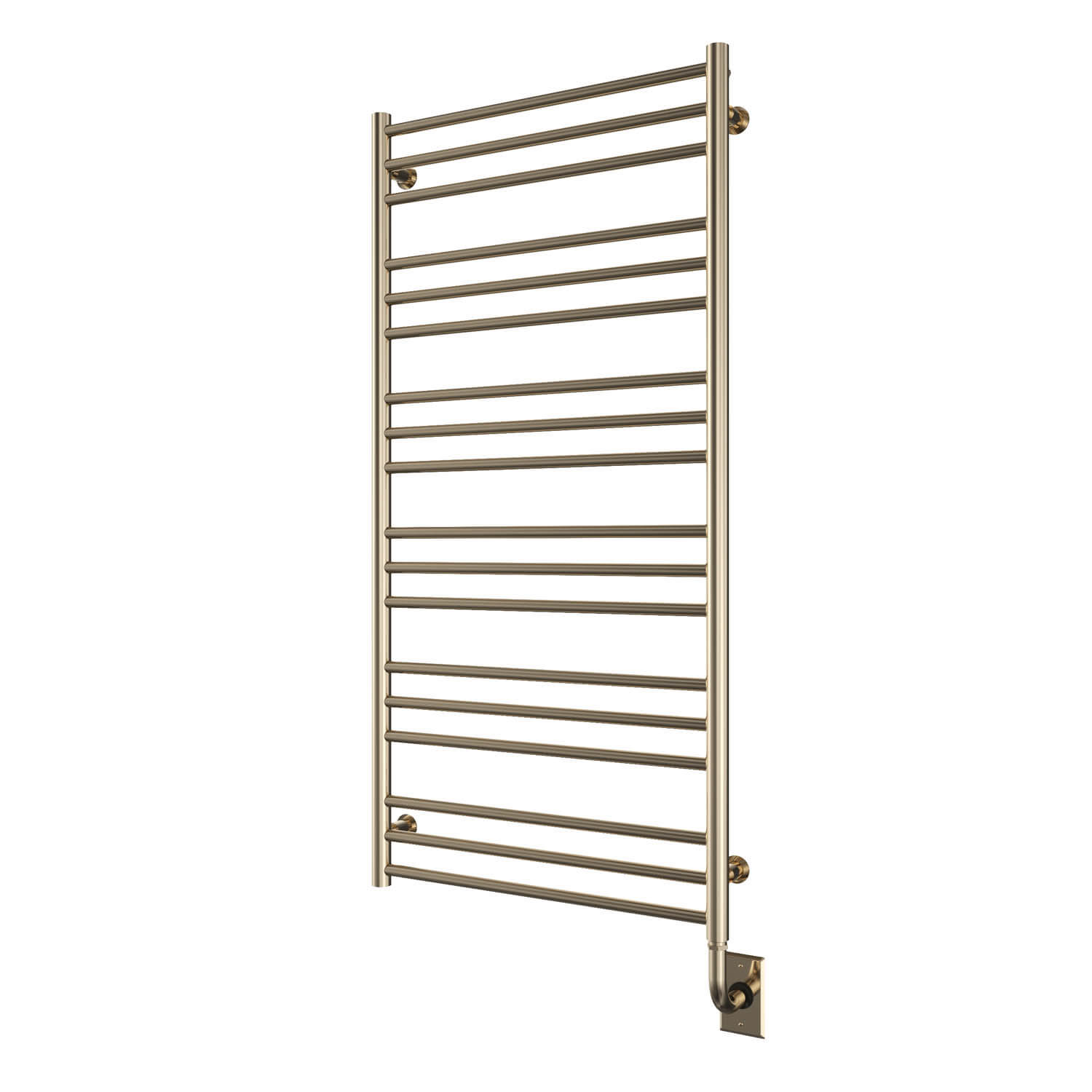 Chauffe-serviettes électrique câblé Sorano 23,5" x 47,5" - Nickel poli