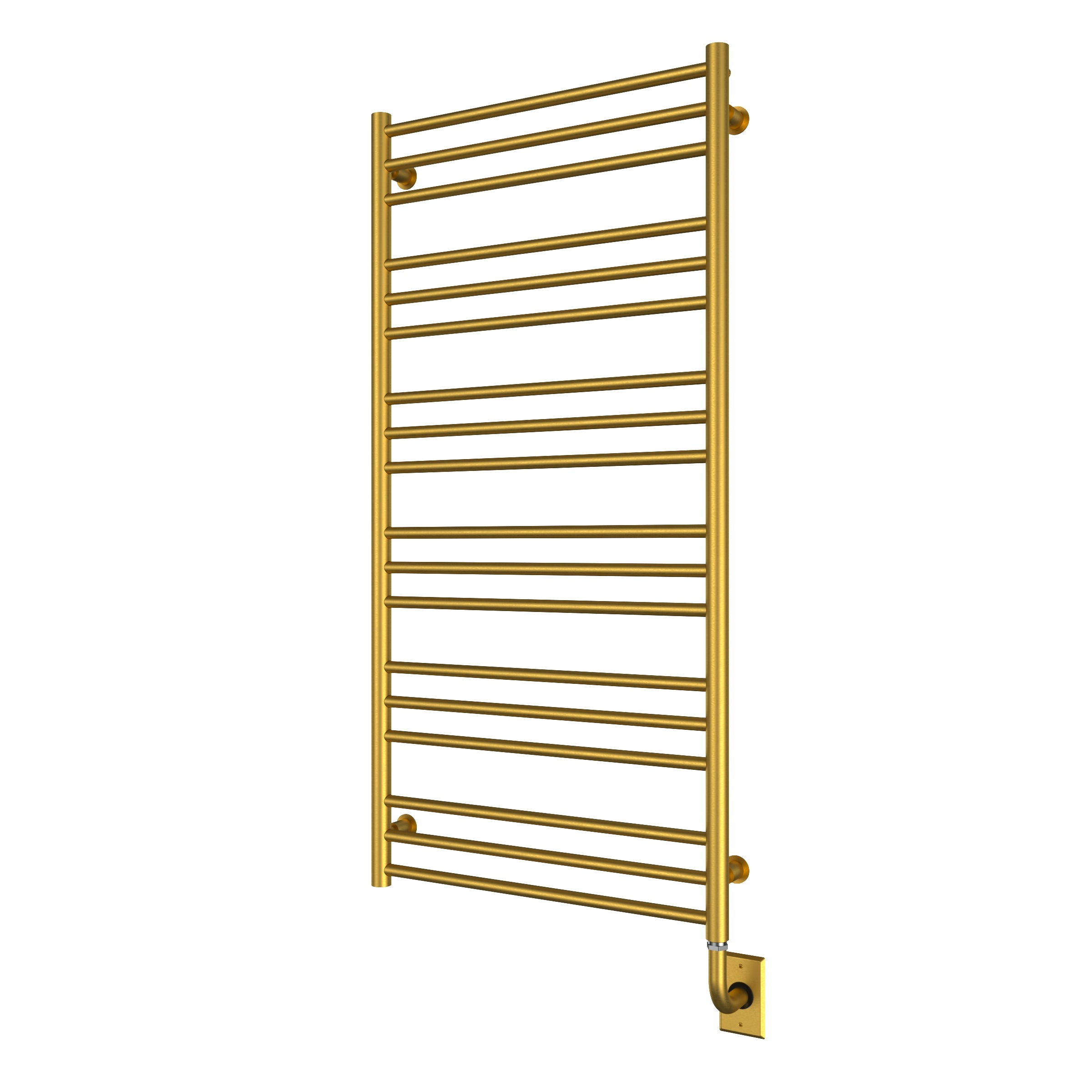 Chauffe-serviettes électrique Sorano câblé 23,5" x 47,5" - PVD or brossé