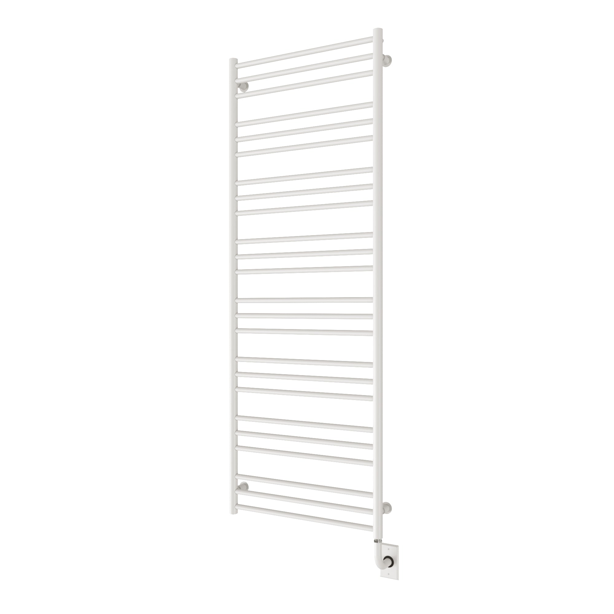 Chauffe-serviettes électrique câblé Sorano 23,5" x 64" - Blanc mat