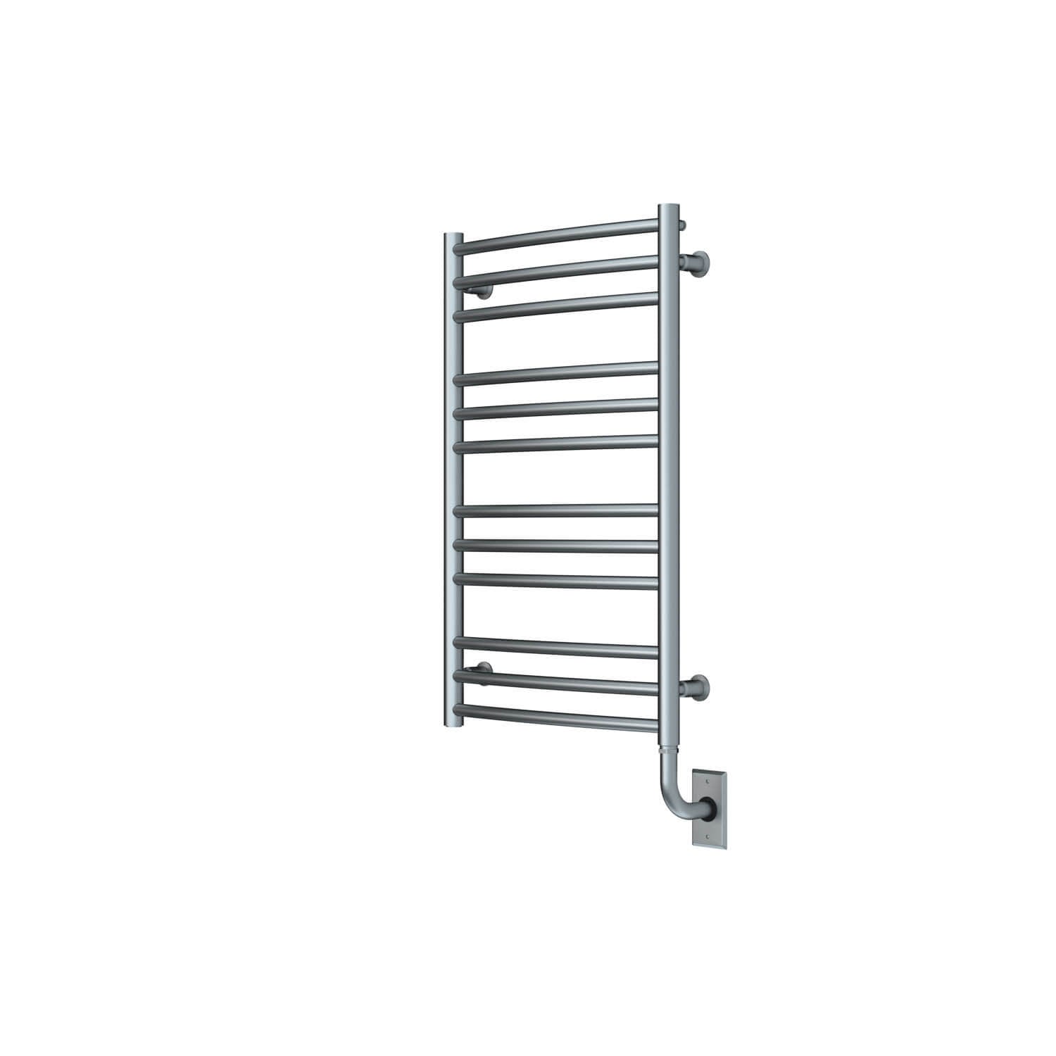 Chauffe-serviettes électrique câblé Laveno 19,5" x 31" - Nickel brossé