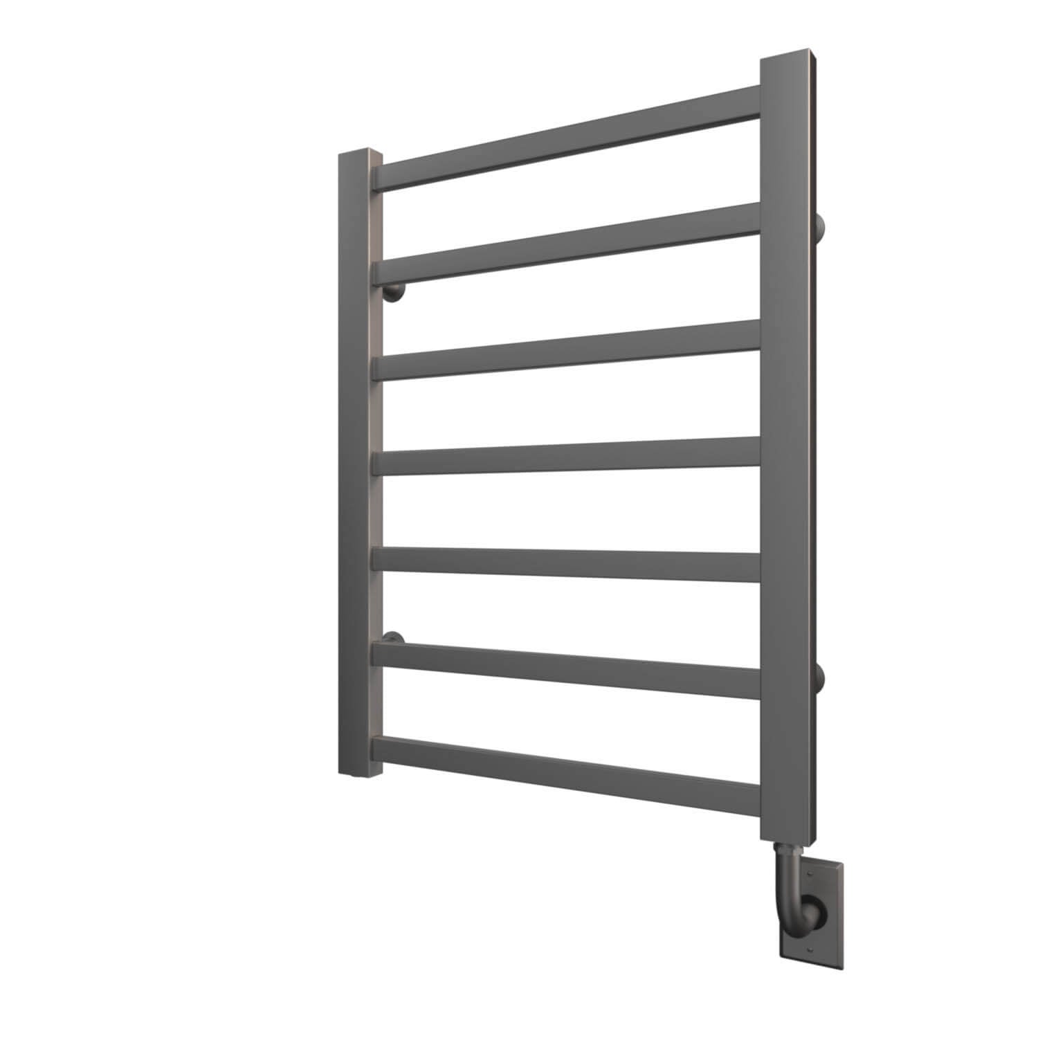 Chauffe-serviettes électrique Milano 23,5" x 31" - Nickel brossé