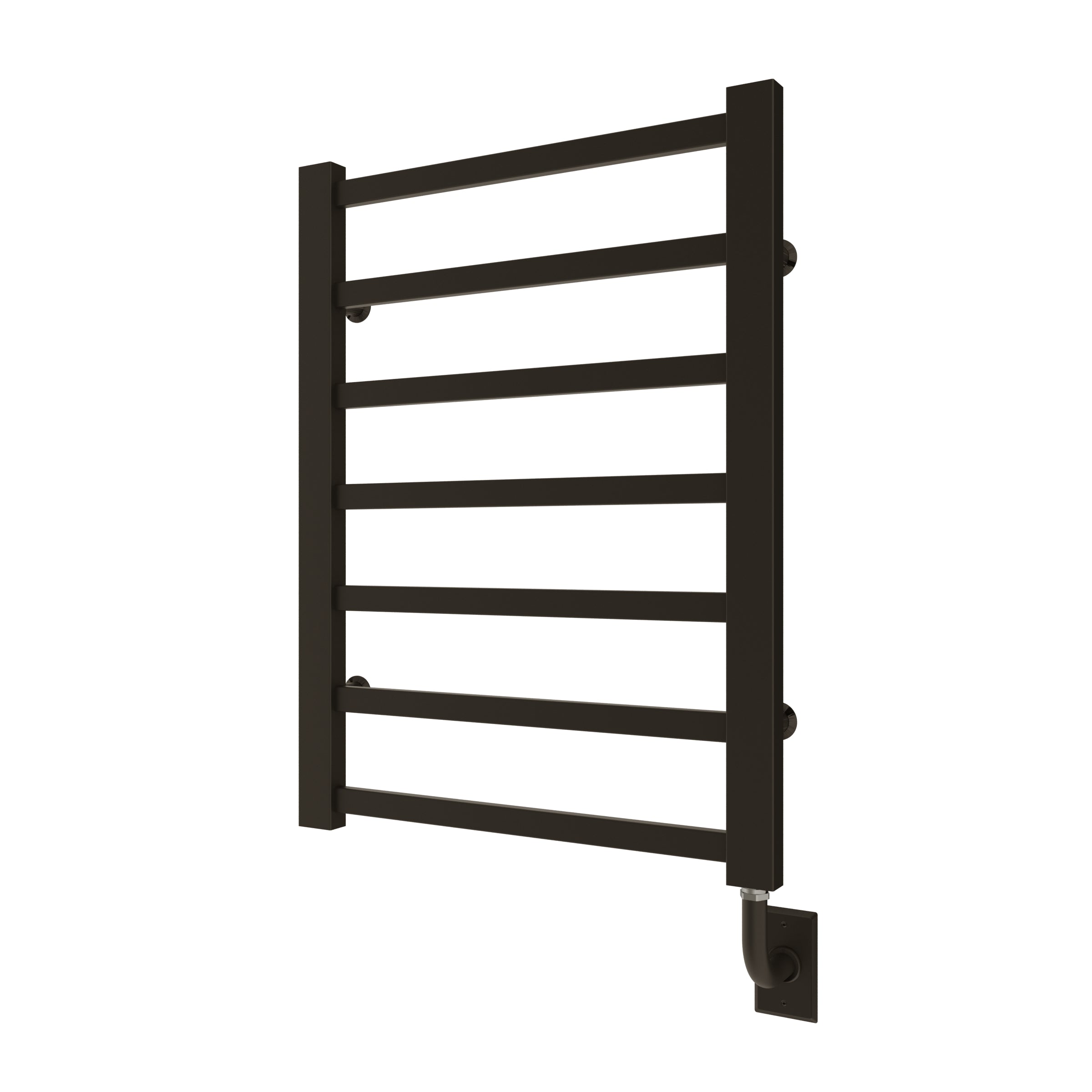 Chauffe-serviettes électrique Milano 23,5" x 31" - Noir mat