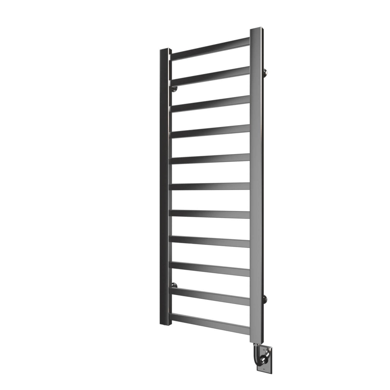 Chauffe-serviettes électrique Milano câblé 19,5" x 50,5" - Chrome