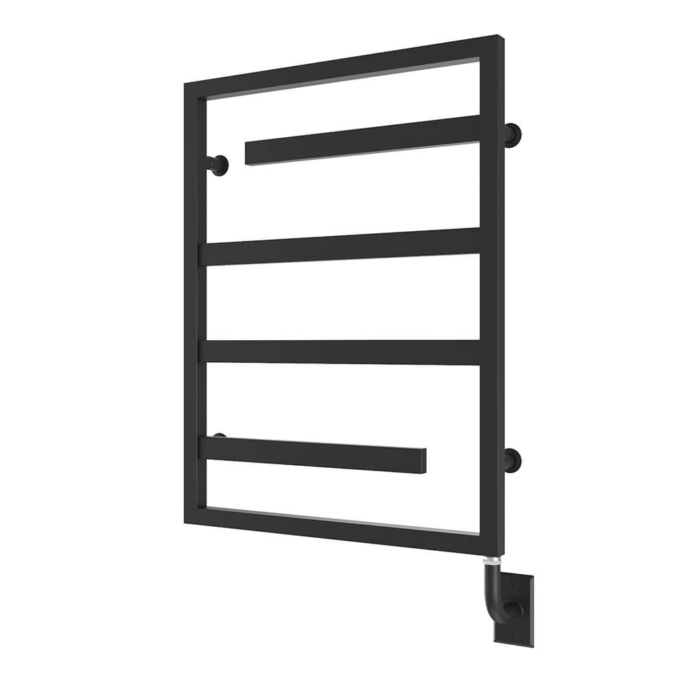 Chauffe-serviettes électrique Vasto 23,5" x 31" - Noir mat