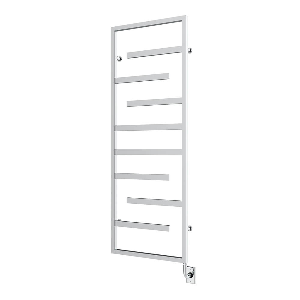 Chauffe-serviettes électrique Vasto 23,5" x 64" - Chrome