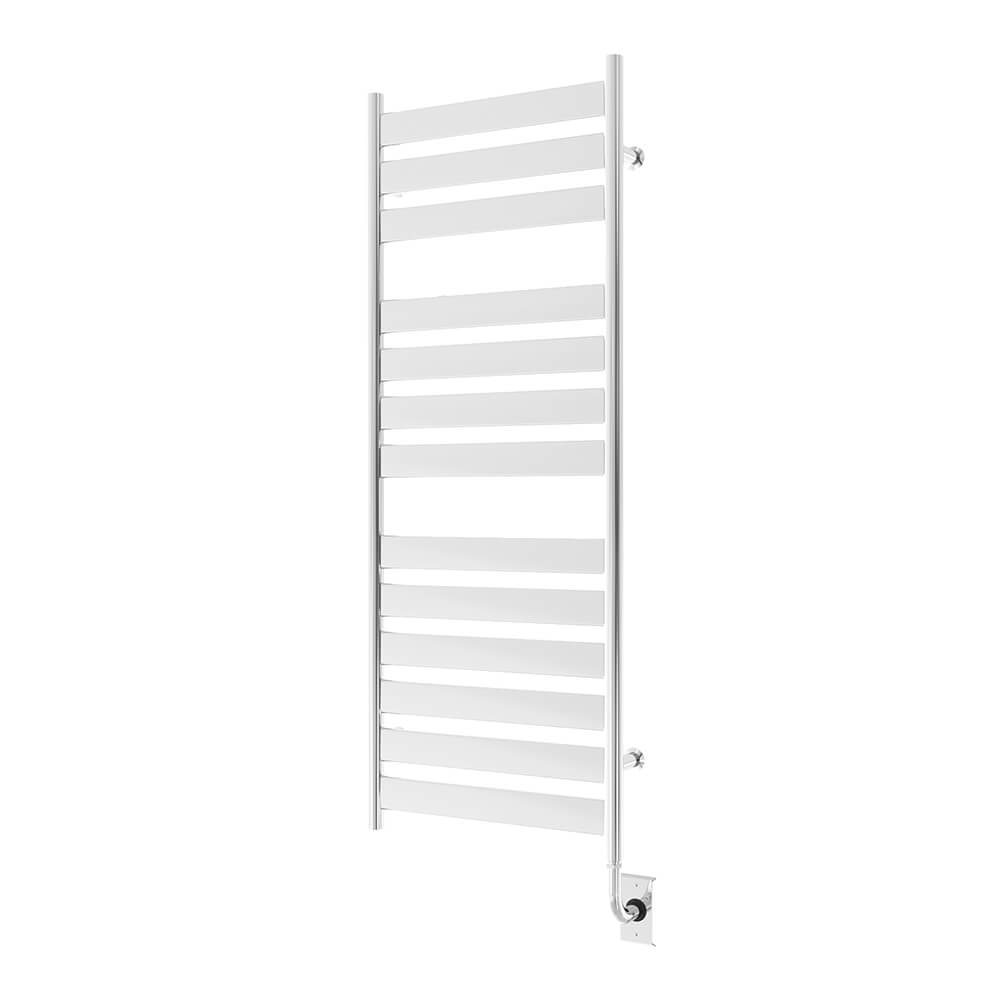 Chauffe-serviettes électrique câblé Romano 19,5" x 51" - Chrome