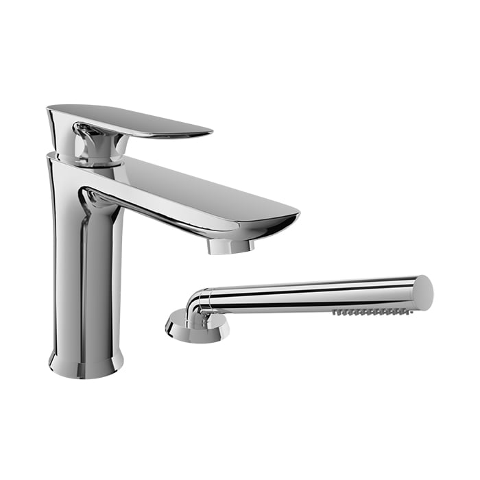 Robinet de bain 2 morceaux avec douchette