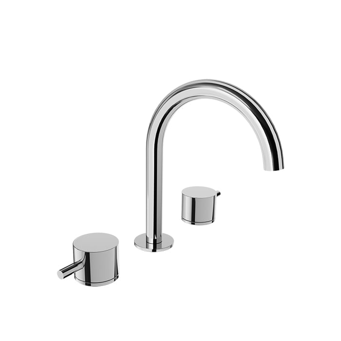 Robinet de lavabo 8″ c/c, renvoi inclus