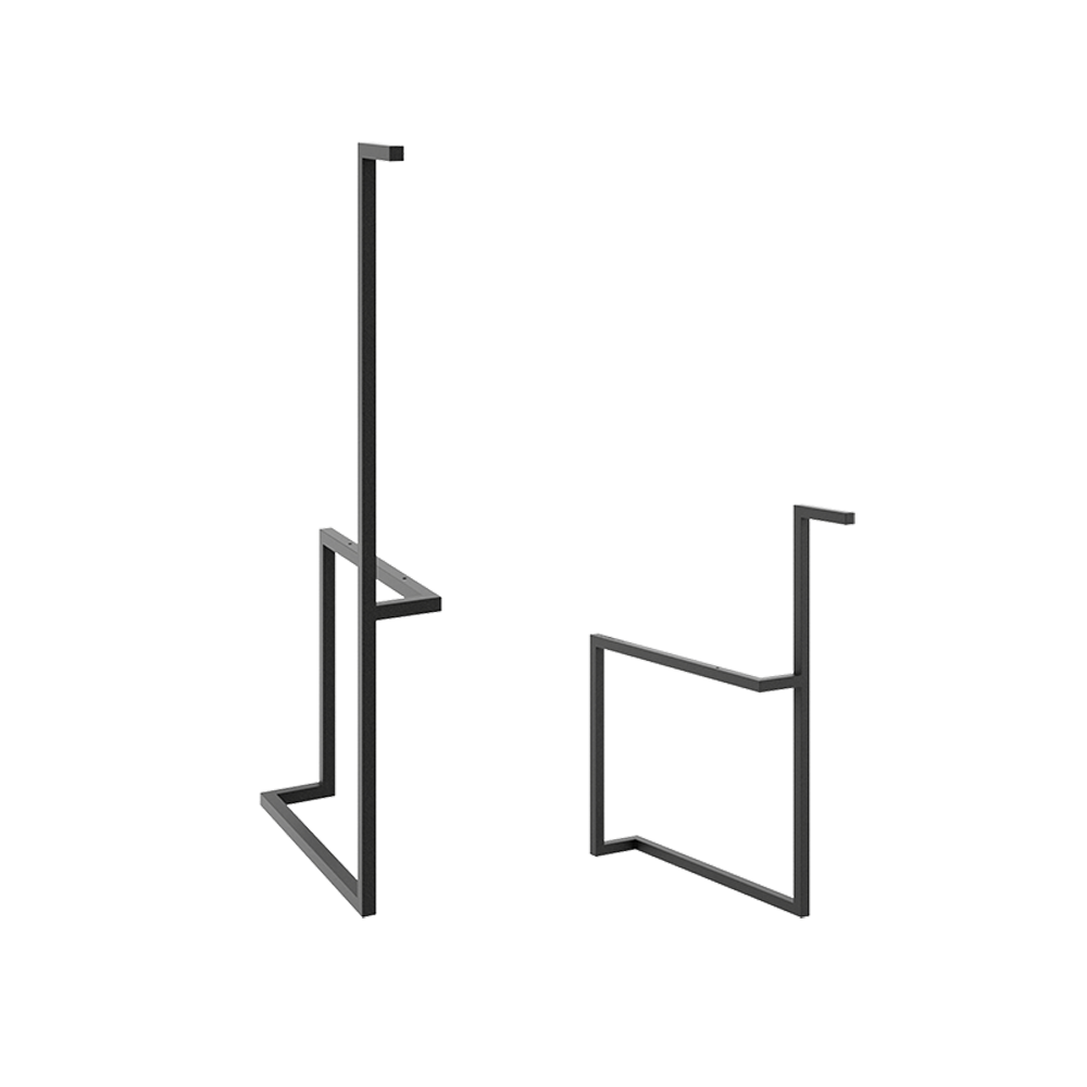 Ensemble de pieds décoratifs Accent - Anthracite